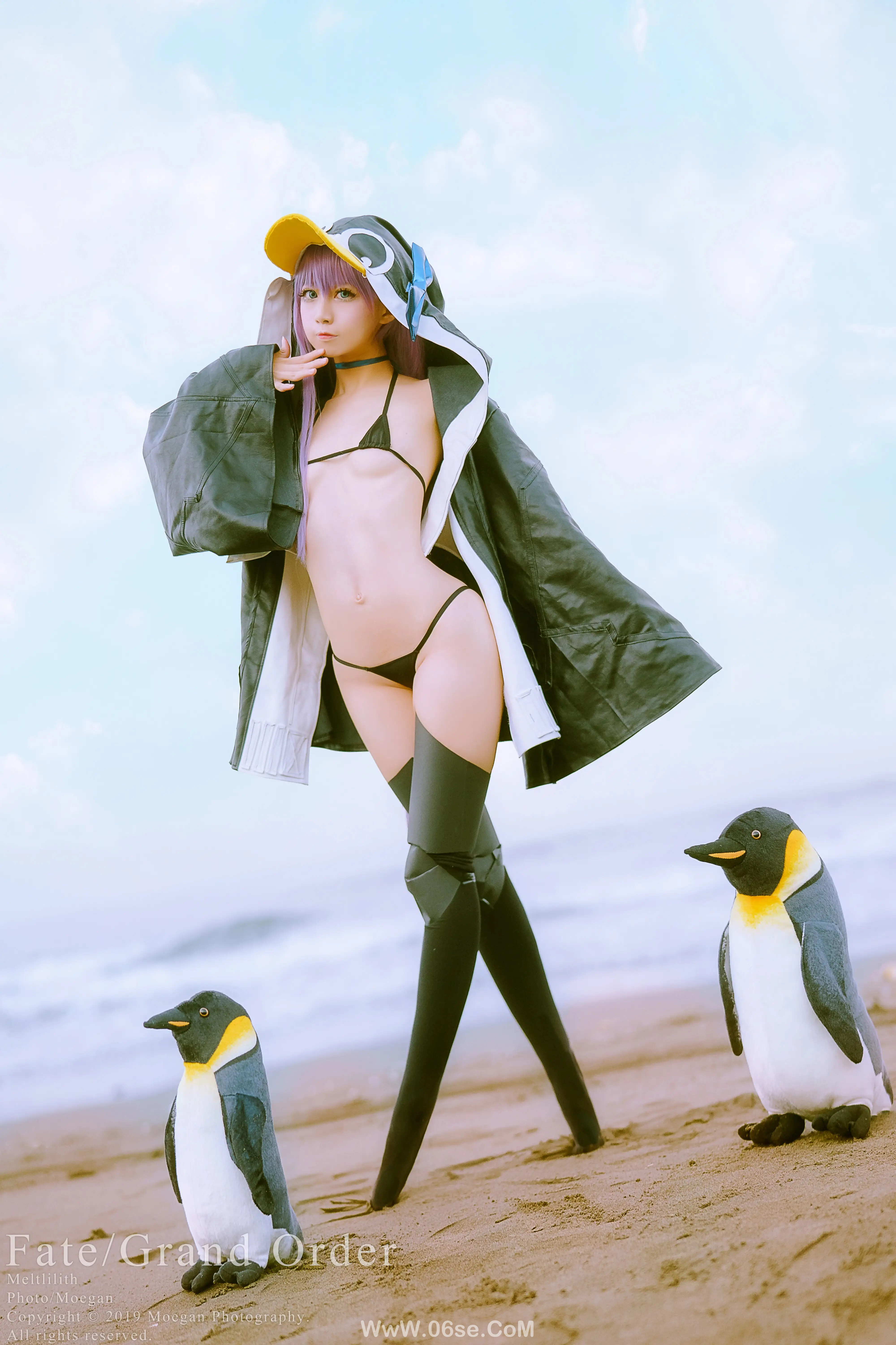 图片[5]-沖田凛花Rinka – FateGrand Order 溶解莉莉丝泳装-六色网