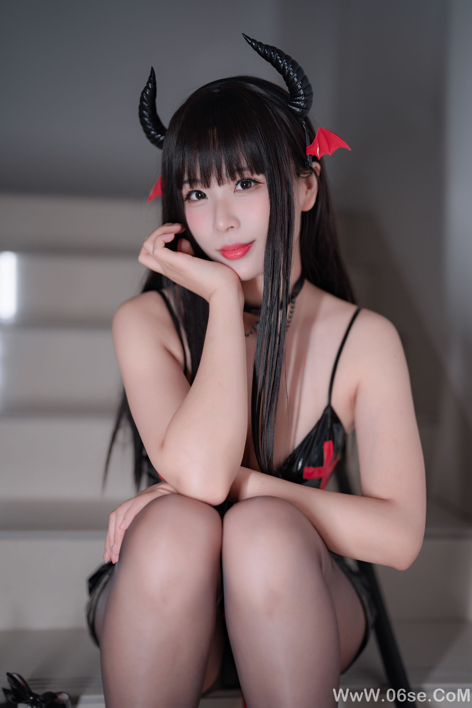 图片[15]-轩萧学姐 – 万圣节魅魔 [118P]-六色网