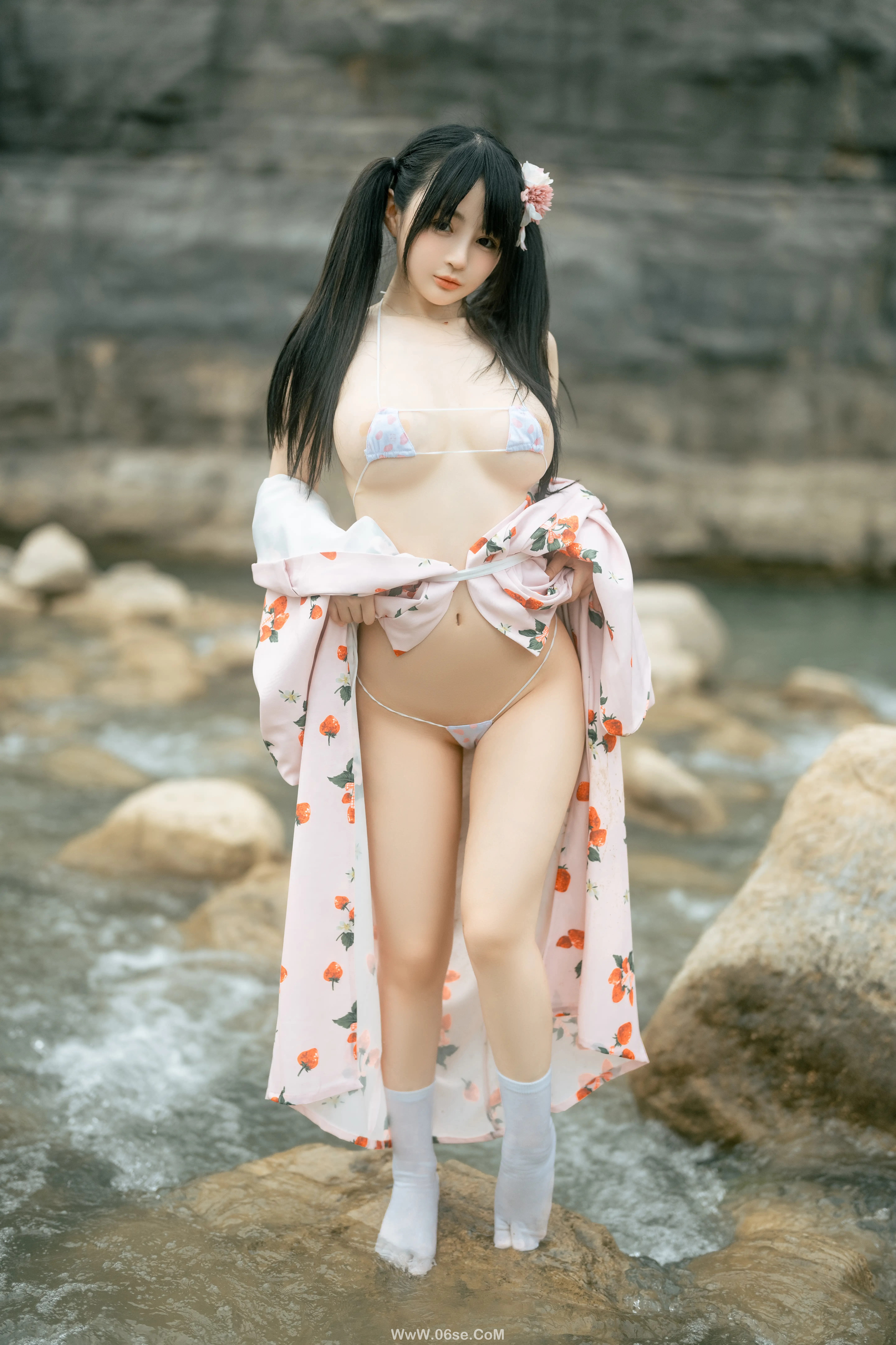 图片[2]-桜井宁宁 浴袍-六色网