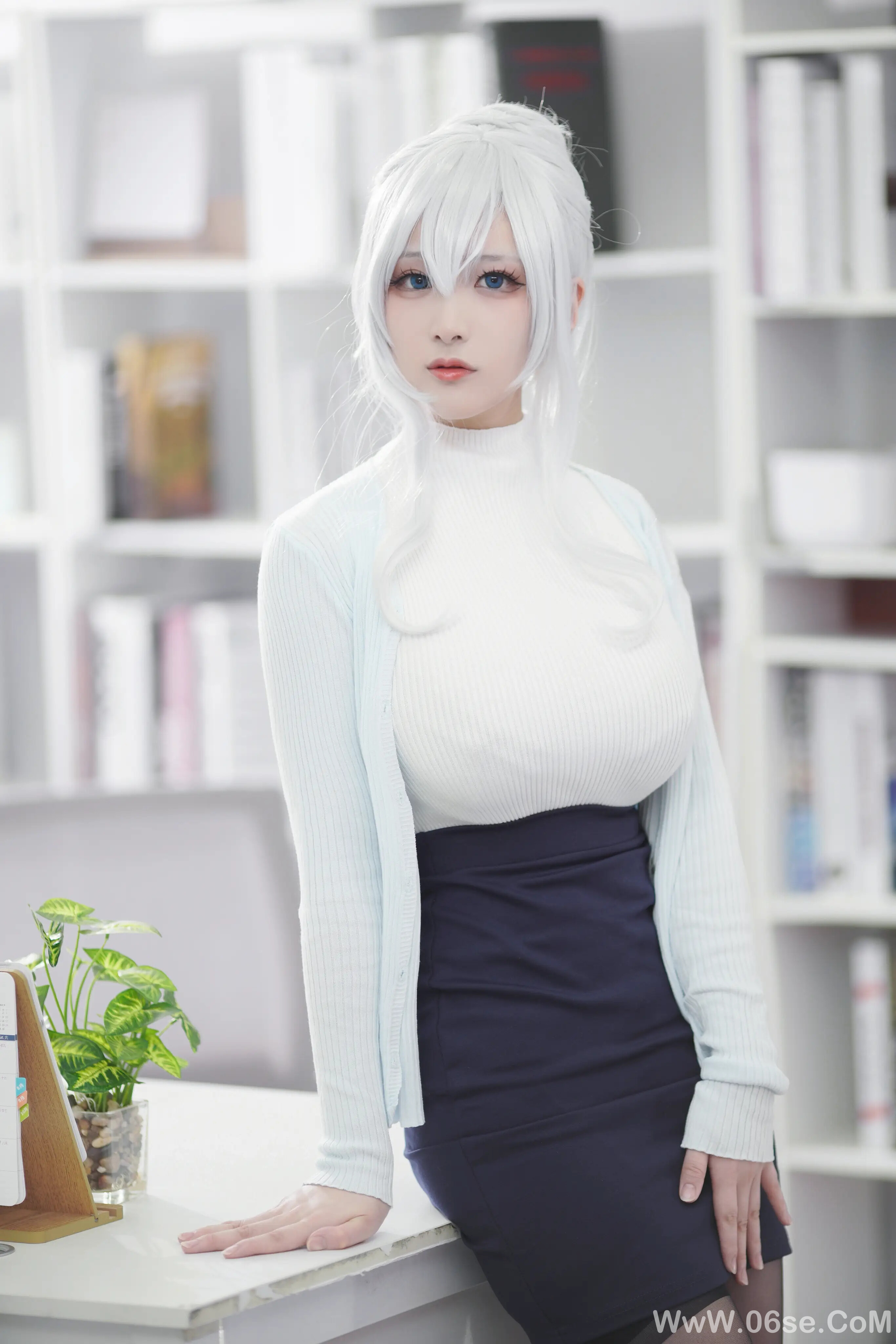 图片[46]-幼愛youmeko 未亡人雪女-六色网