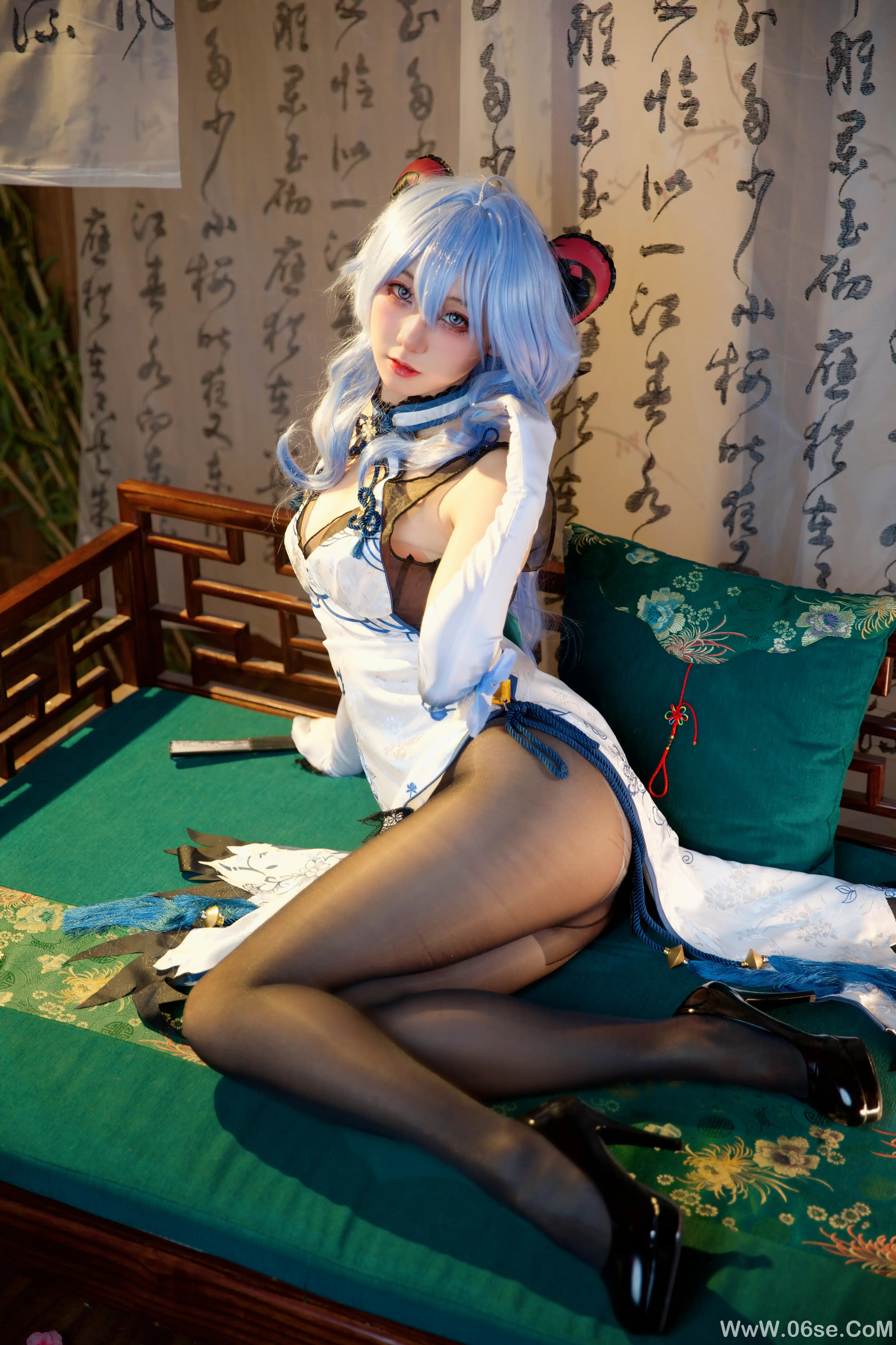 图片[16]-屑雪雪鸭 原神 甘雨青花瓷-六色网