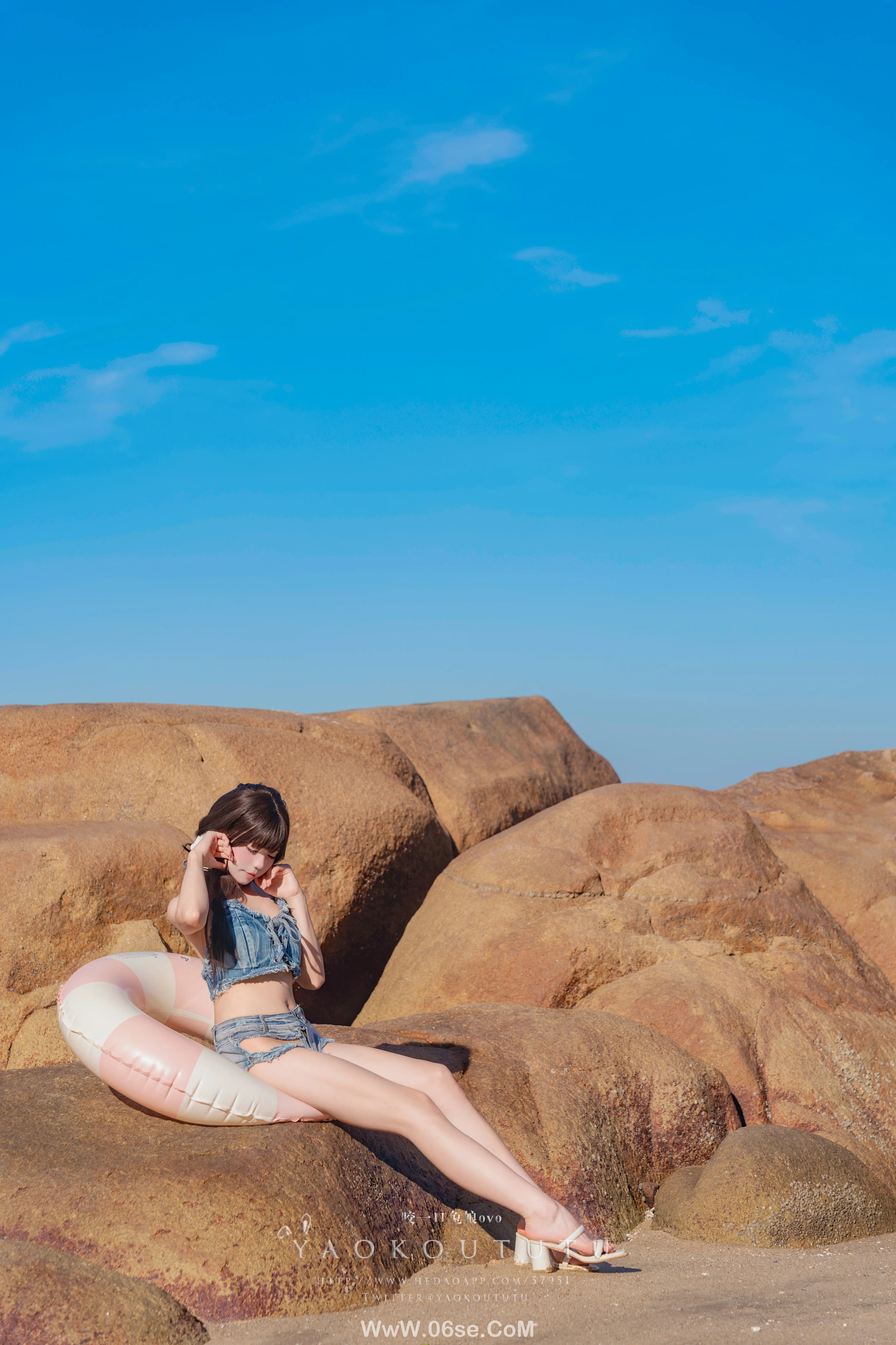 图片[44]-咬一口兔娘 海の夏日-六色网
