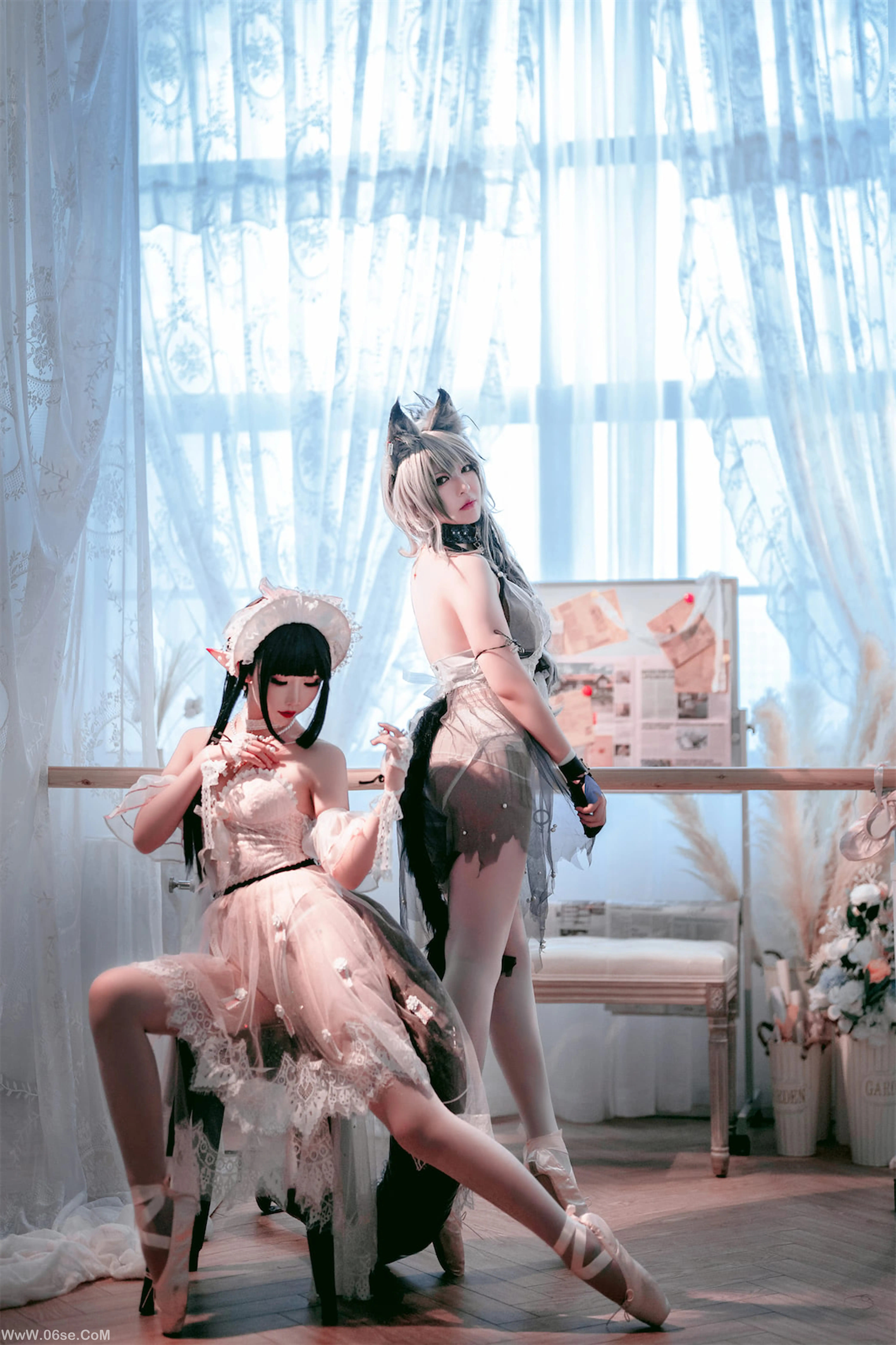 图片[41]-半半子 – Arknights 黑x森蚺バレエ (&面饼仙儿)-六色网