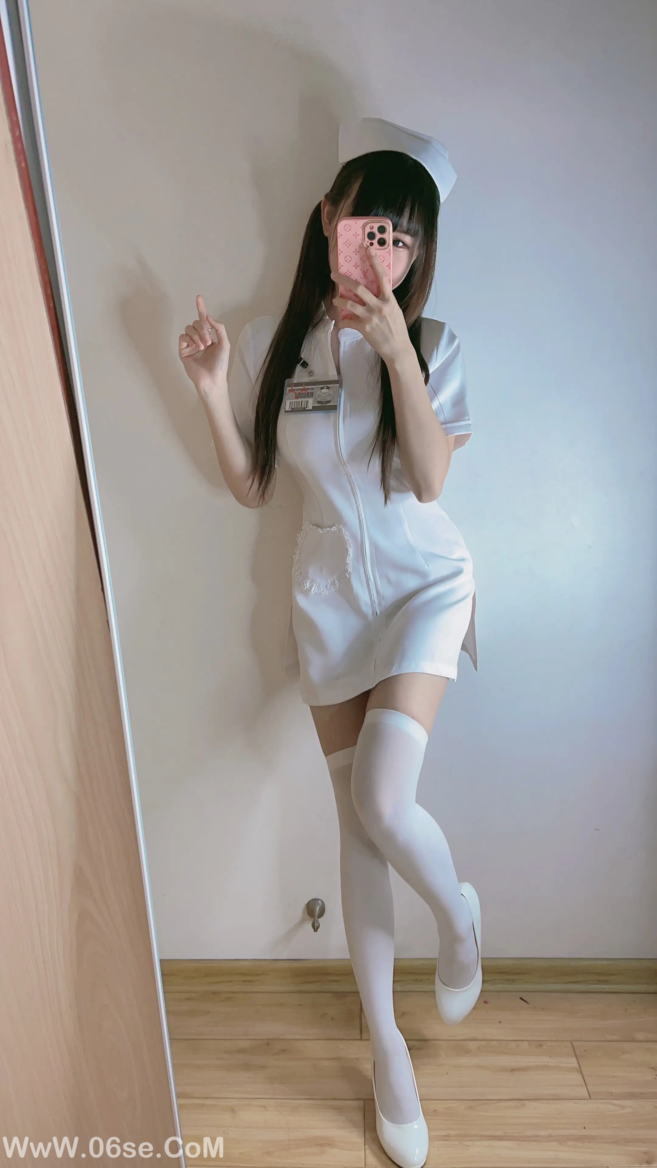 图片[144]-miko酱ww 自拍系列mikoの白丝03-六色网