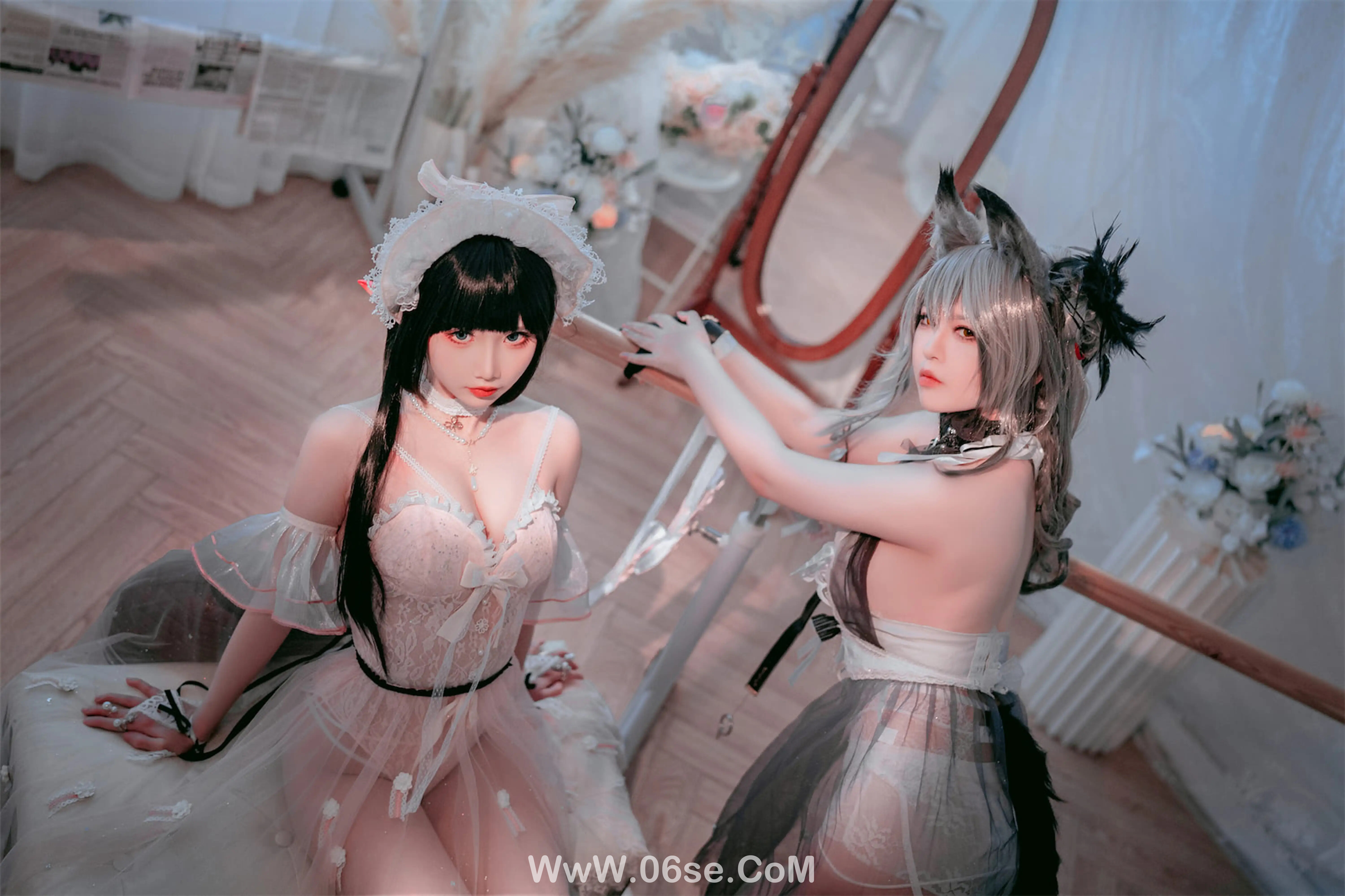图片[46]-半半子 – Arknights 黑x森蚺バレエ (&面饼仙儿)-六色网