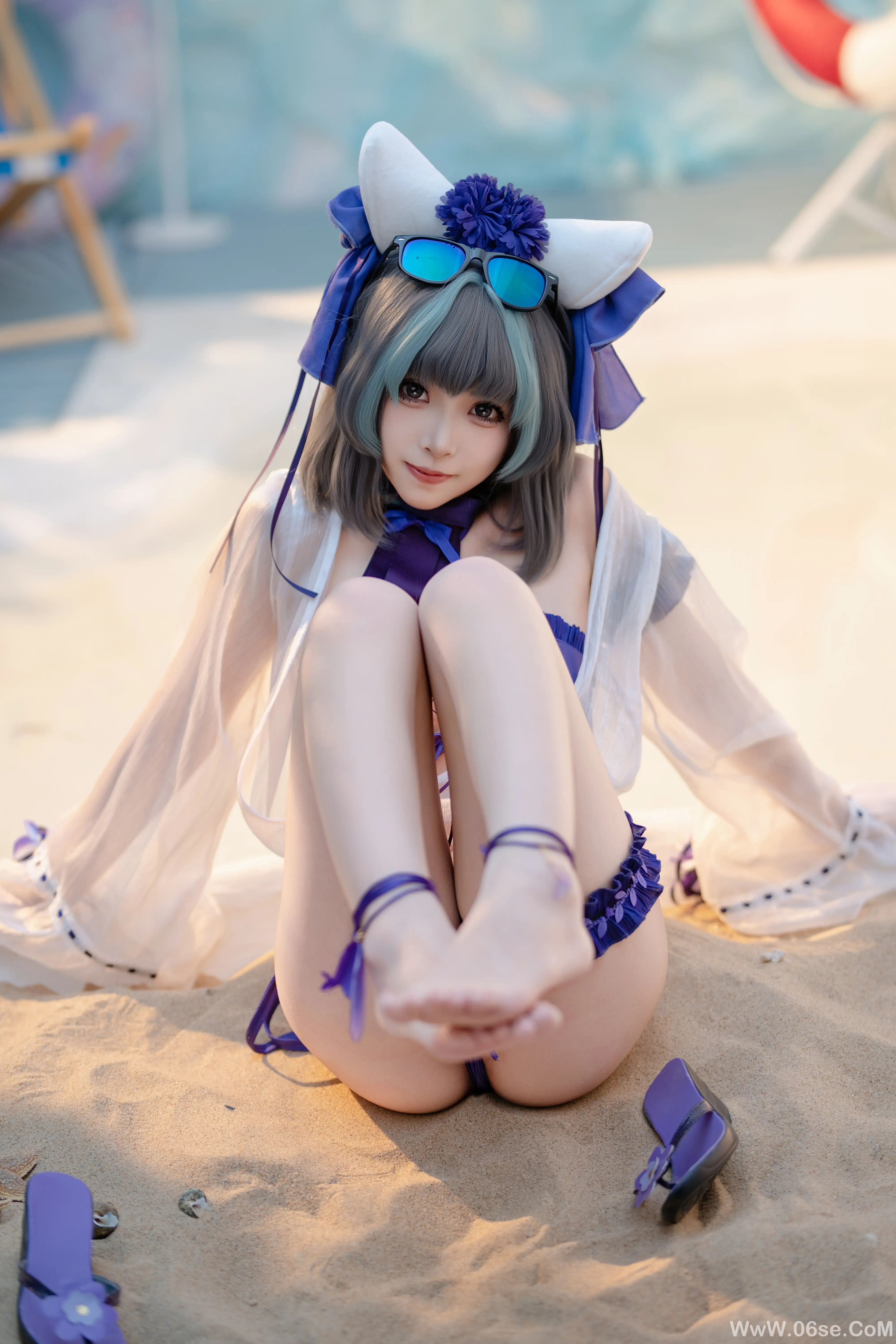 图片[23]-Bangni邦尼 – 碧蓝航线 柴郡泳装-六色网