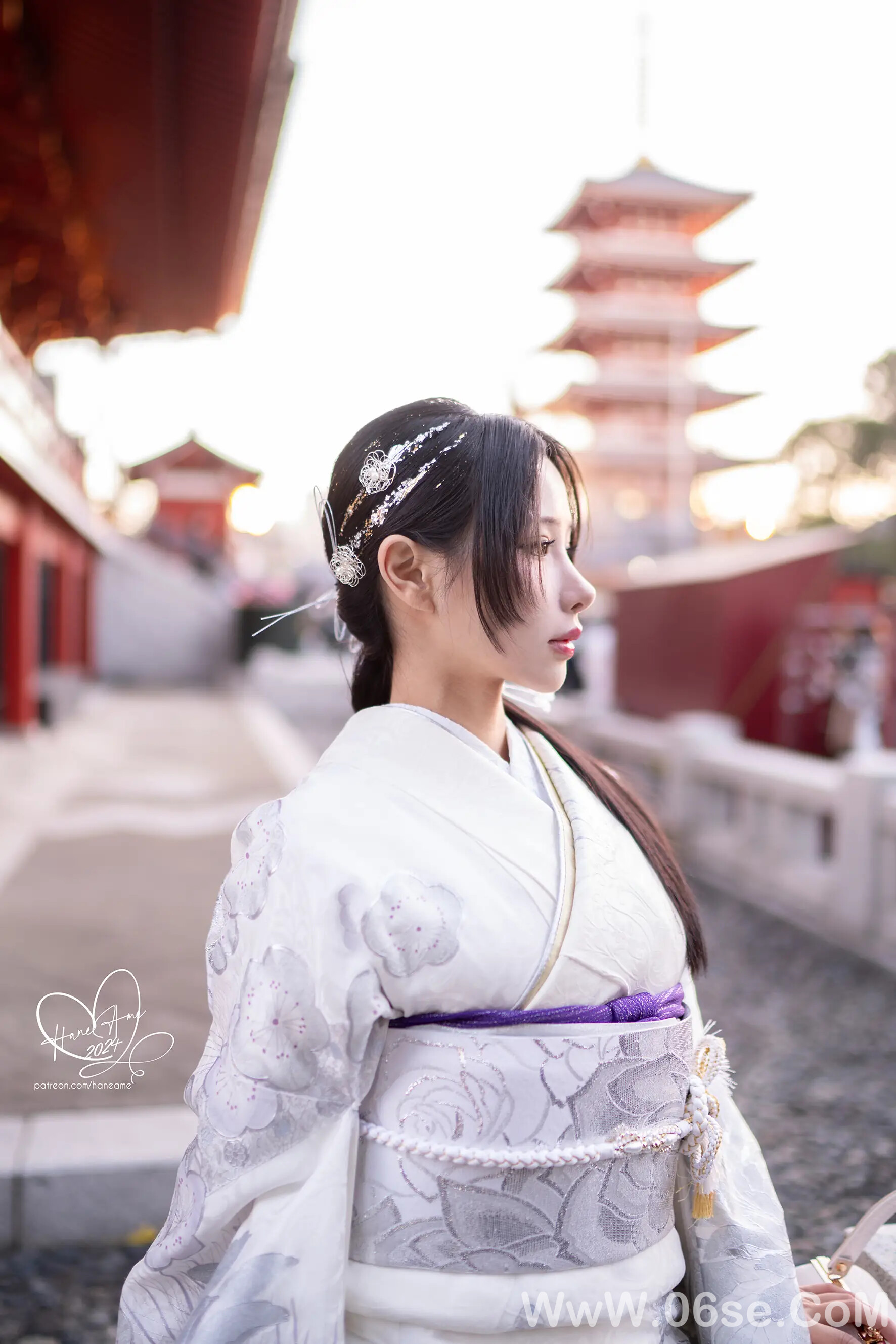图片[17]-雨波-Original 2024 New year Silver Kimono-六色网