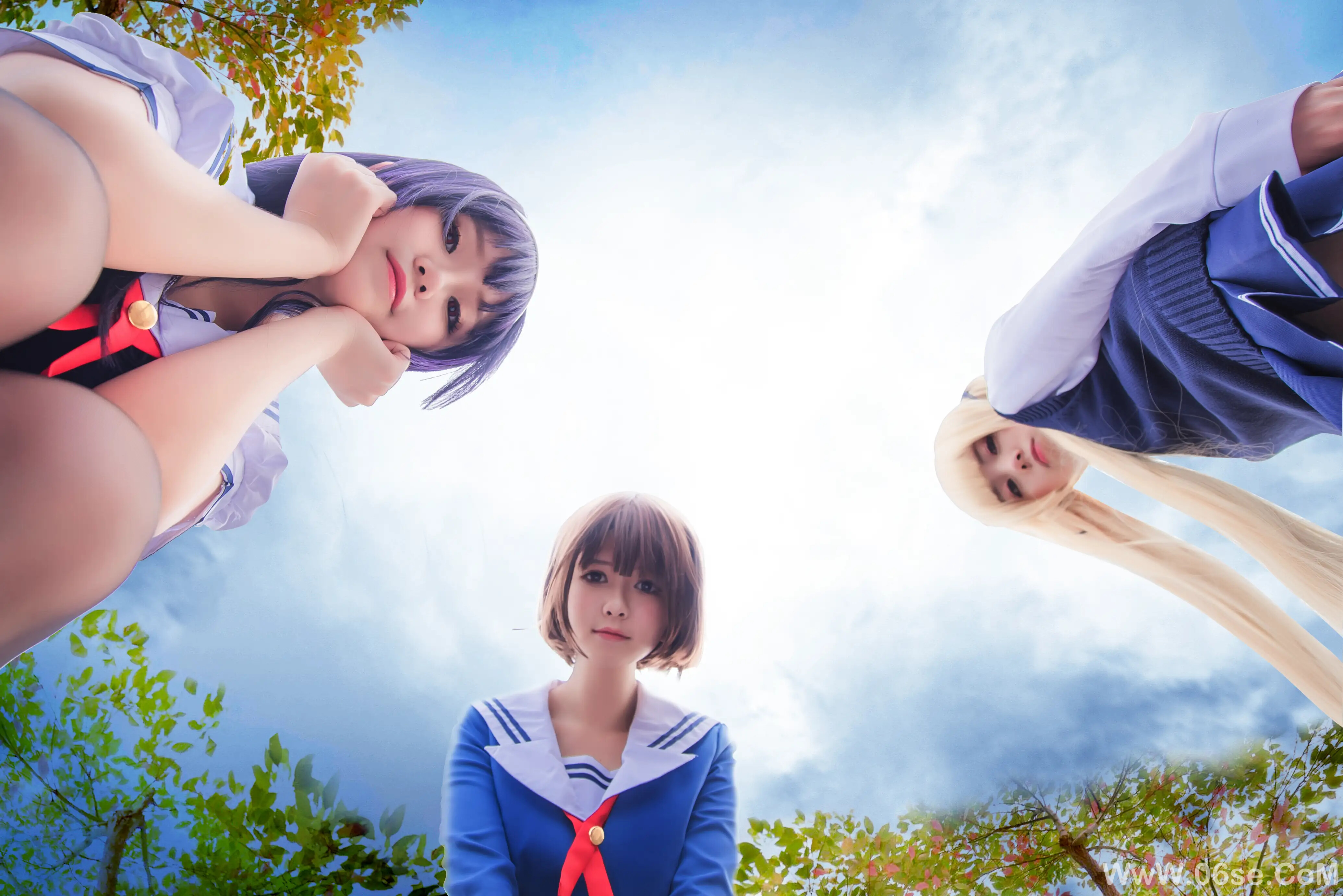 白金Saki - JK美丝校服-六色网