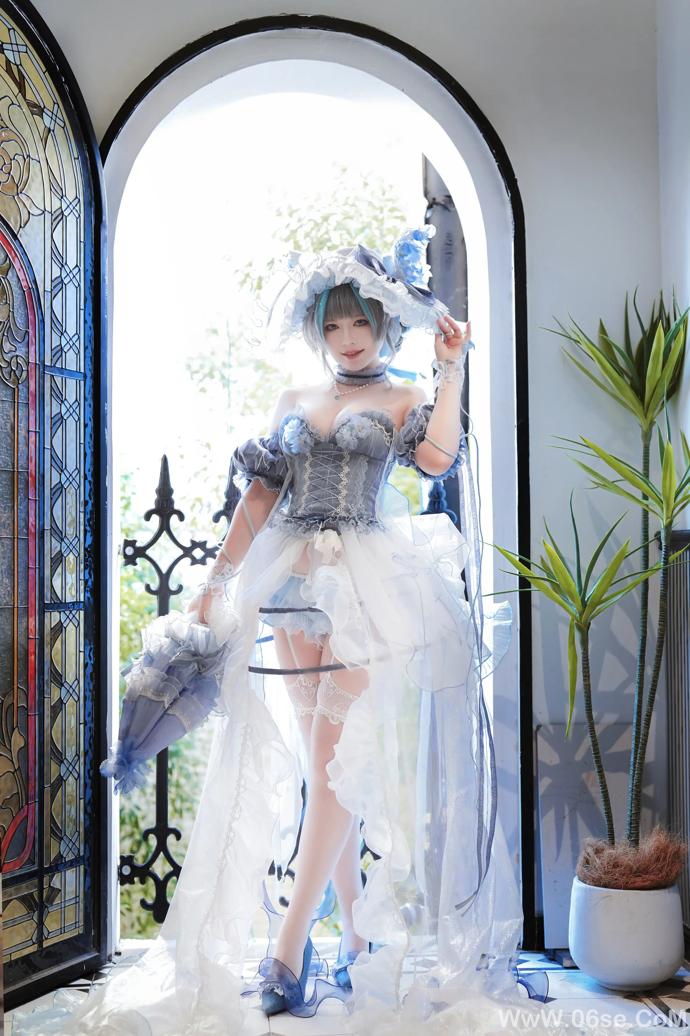 图片[35]-半半子 – 碧蓝航线 柴郡 废稿礼服-六色网