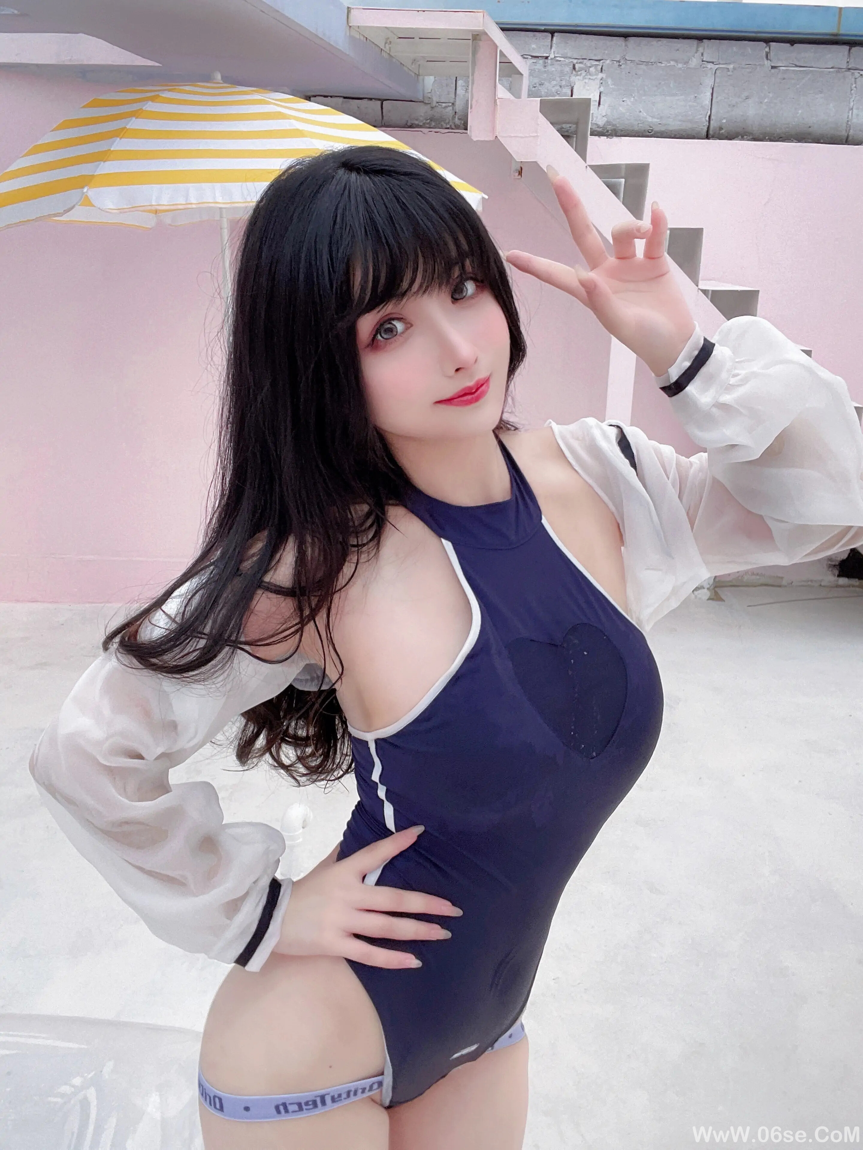 图片[31]-肉扣热热子(rioko凉凉子) 天台竞泳-六色网