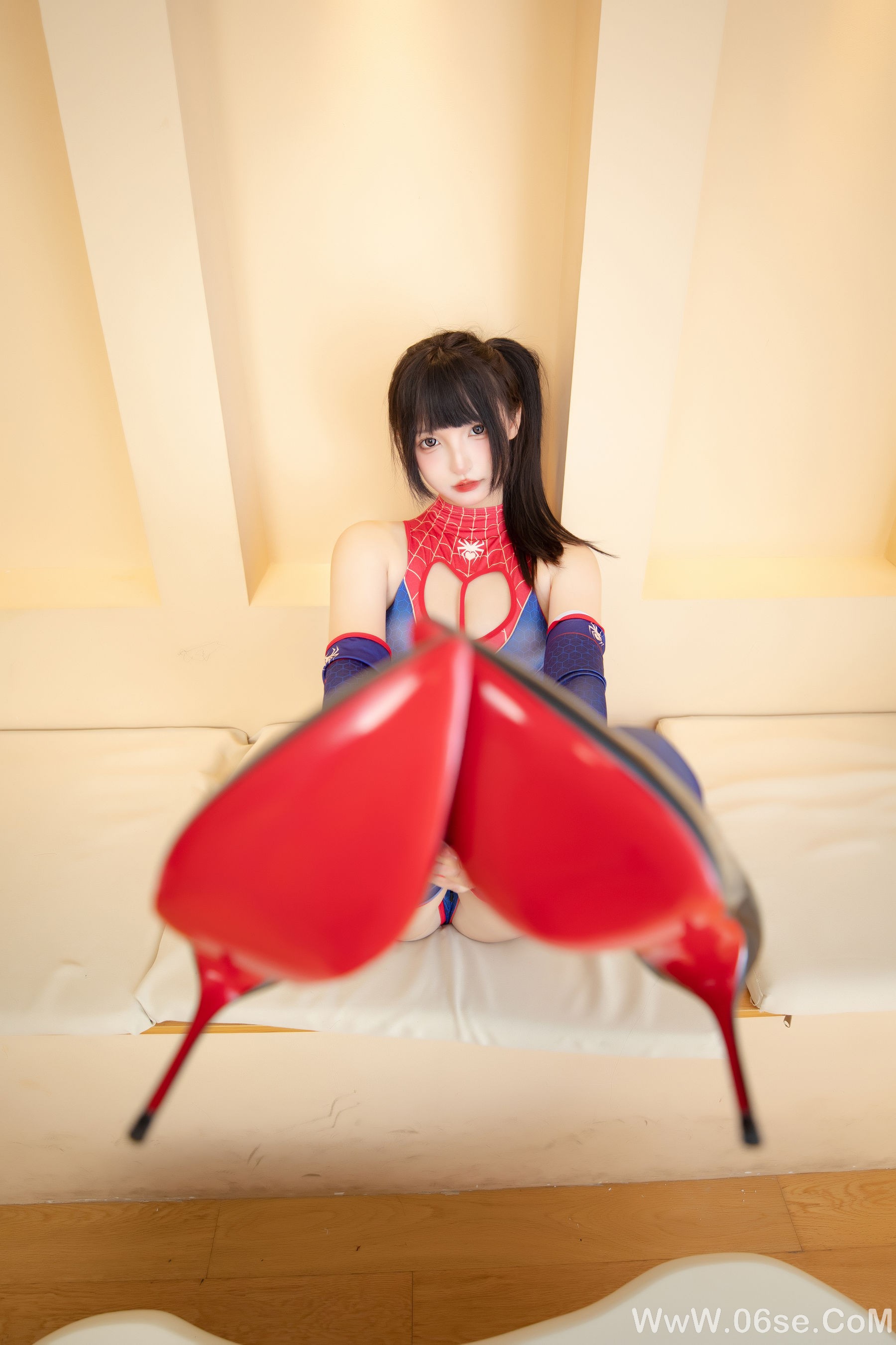 图片[16]-萝莉 神楽坂真冬 之蜘蛛女王 [75P]-六色网