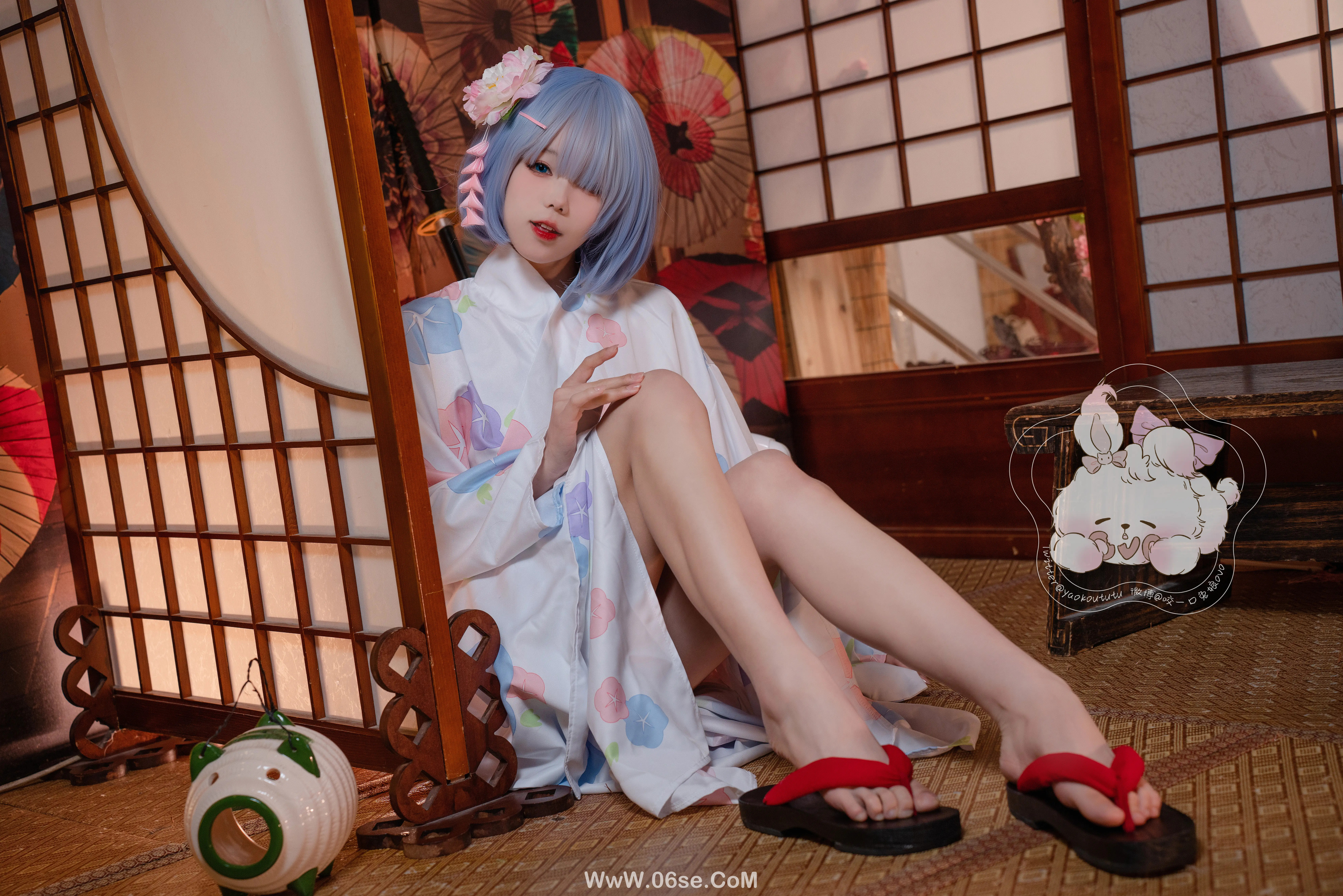 图片[3]-咬一口兔娘_四月订阅『蕾姆夏日祭』-六色网