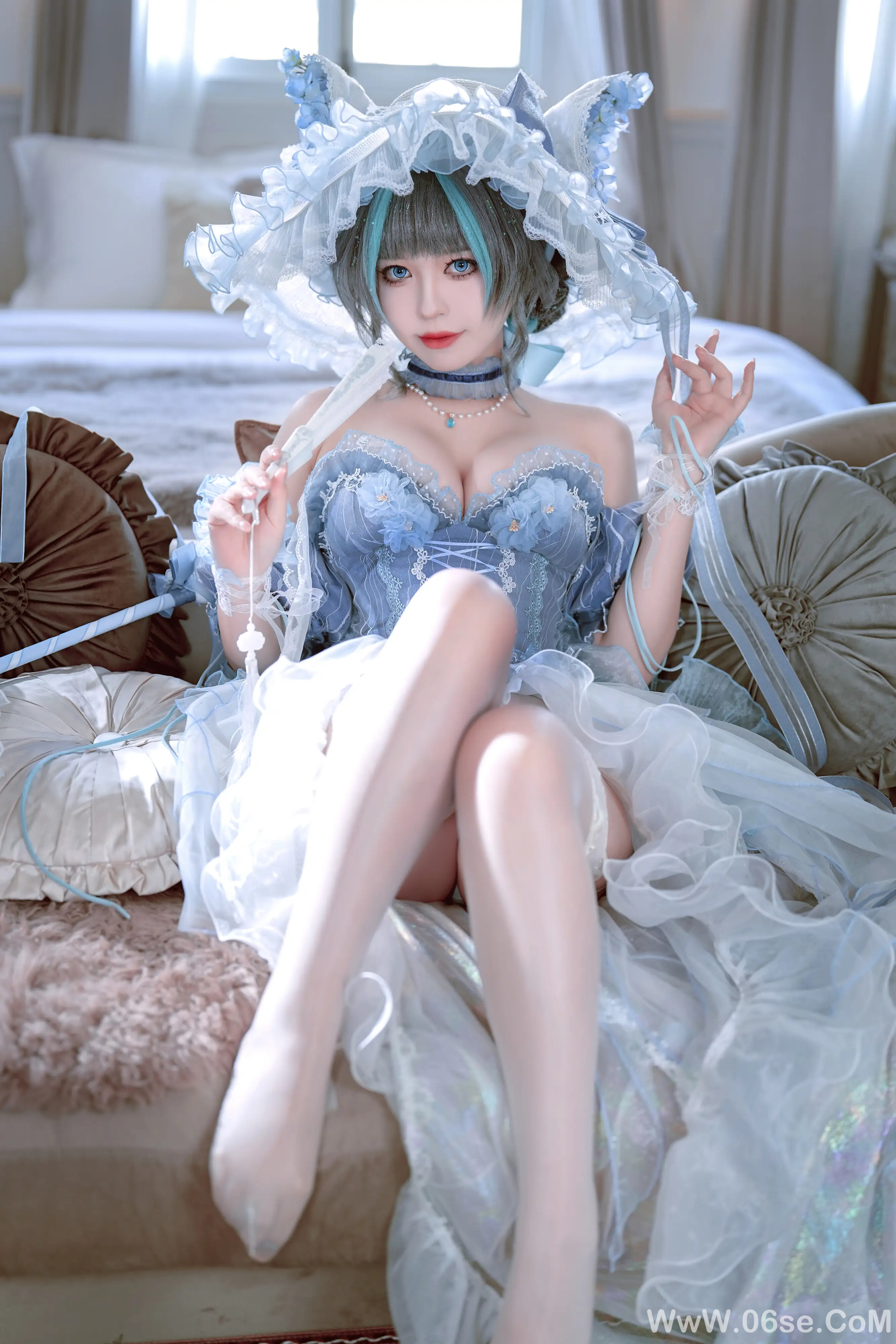 图片[10]-半半子 – 碧蓝航线 柴郡 废稿礼服-六色网