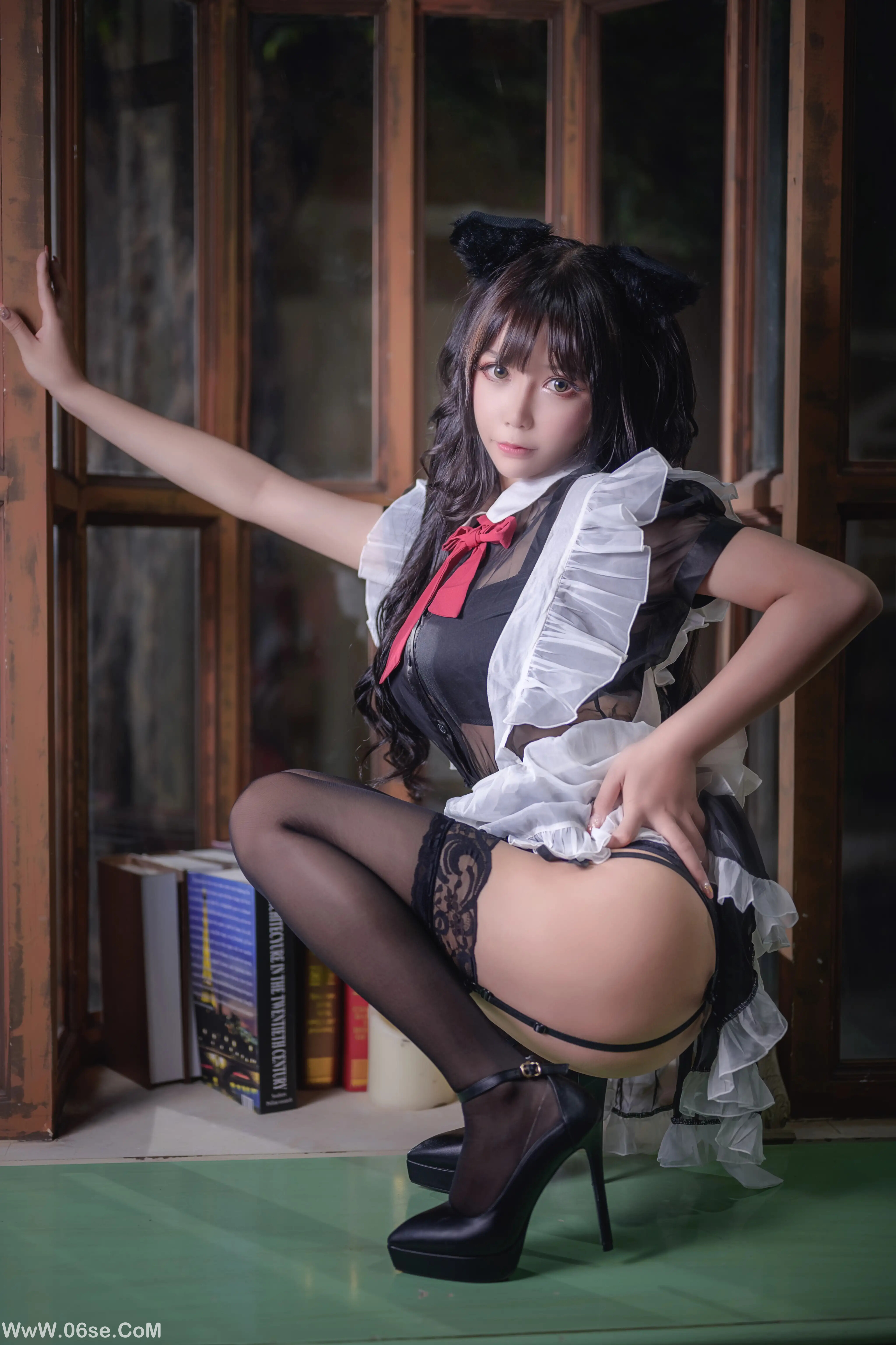 图片[11]-抱走莫子 – 黑丝猫咪小女仆-六色网