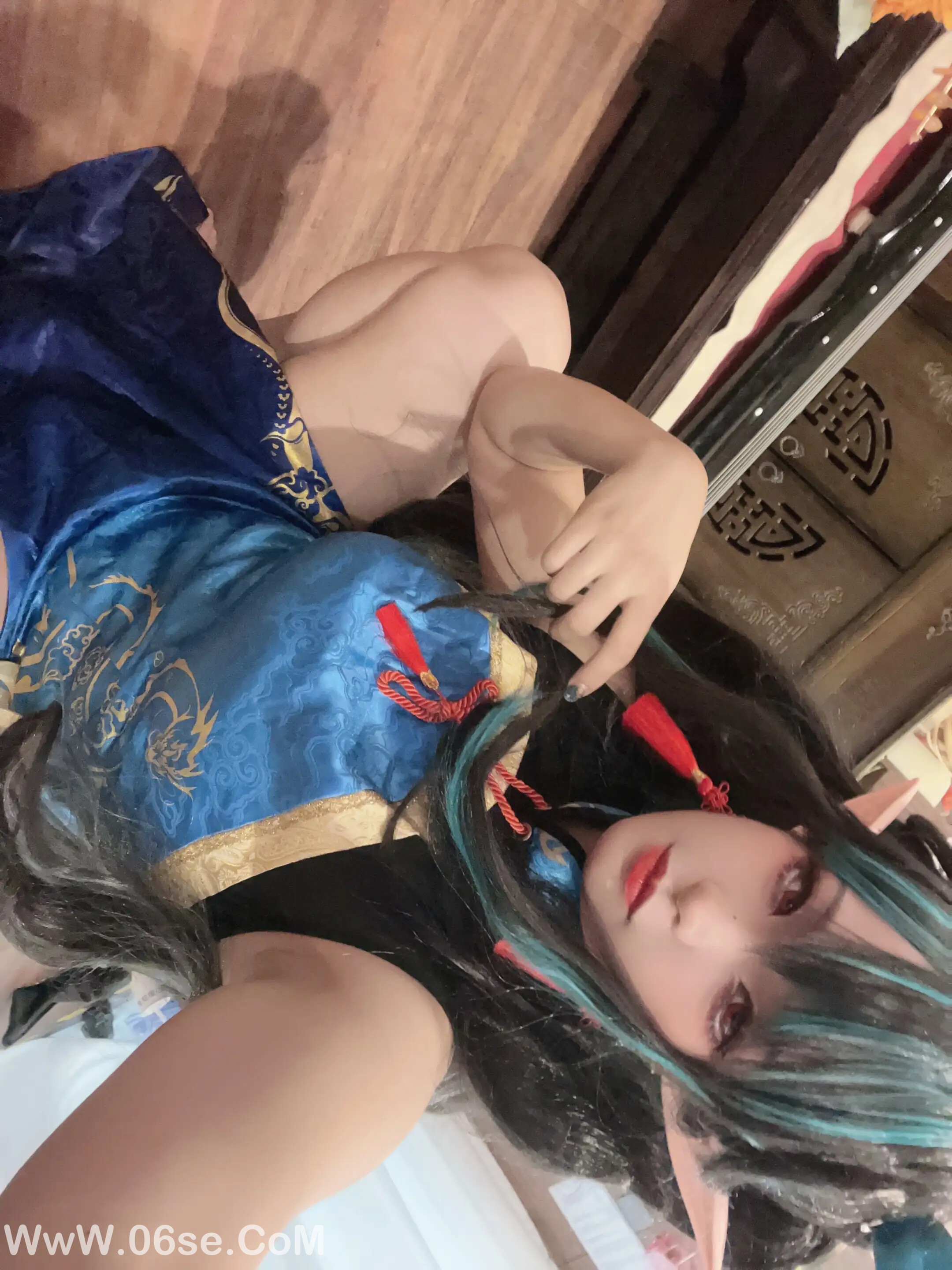 图片[176]-小和甜酒&橙风千雅_明日方舟年夕旗袍双人御守-六色网