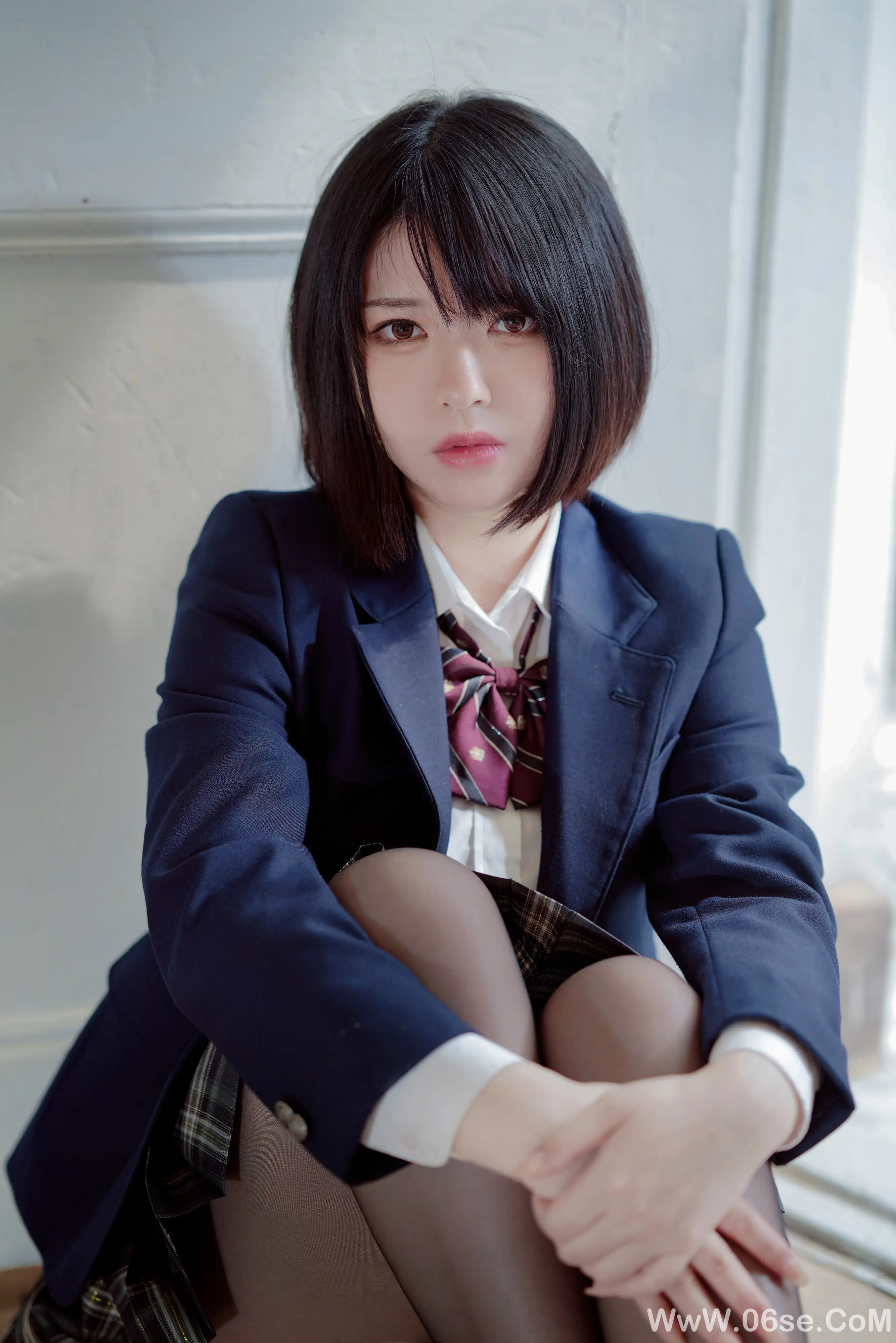 图片[18]-半半子 – 彼女の制服姿が好き-六色网