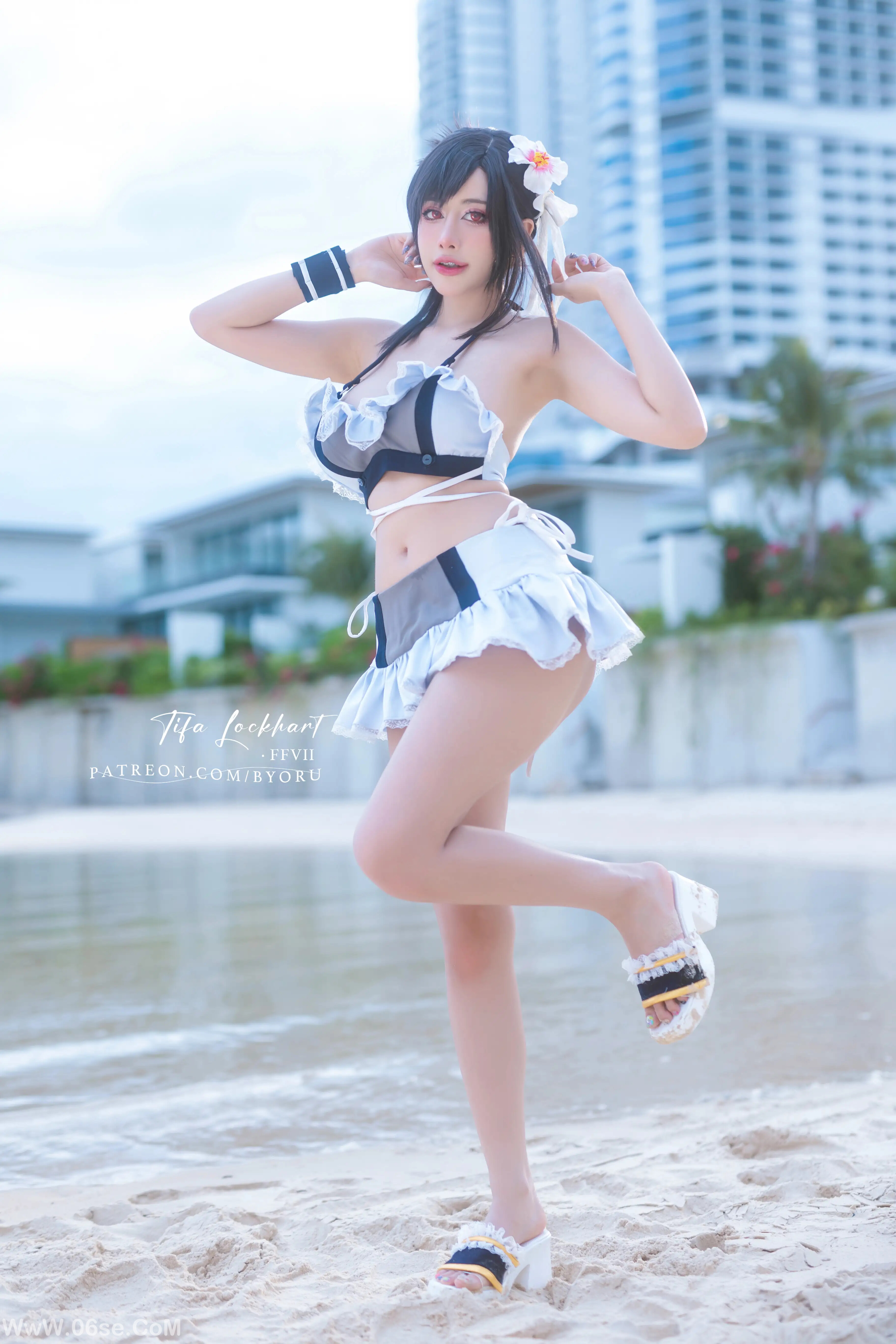 图片[8]-Byoru – Tifa FF7r bikini-六色网