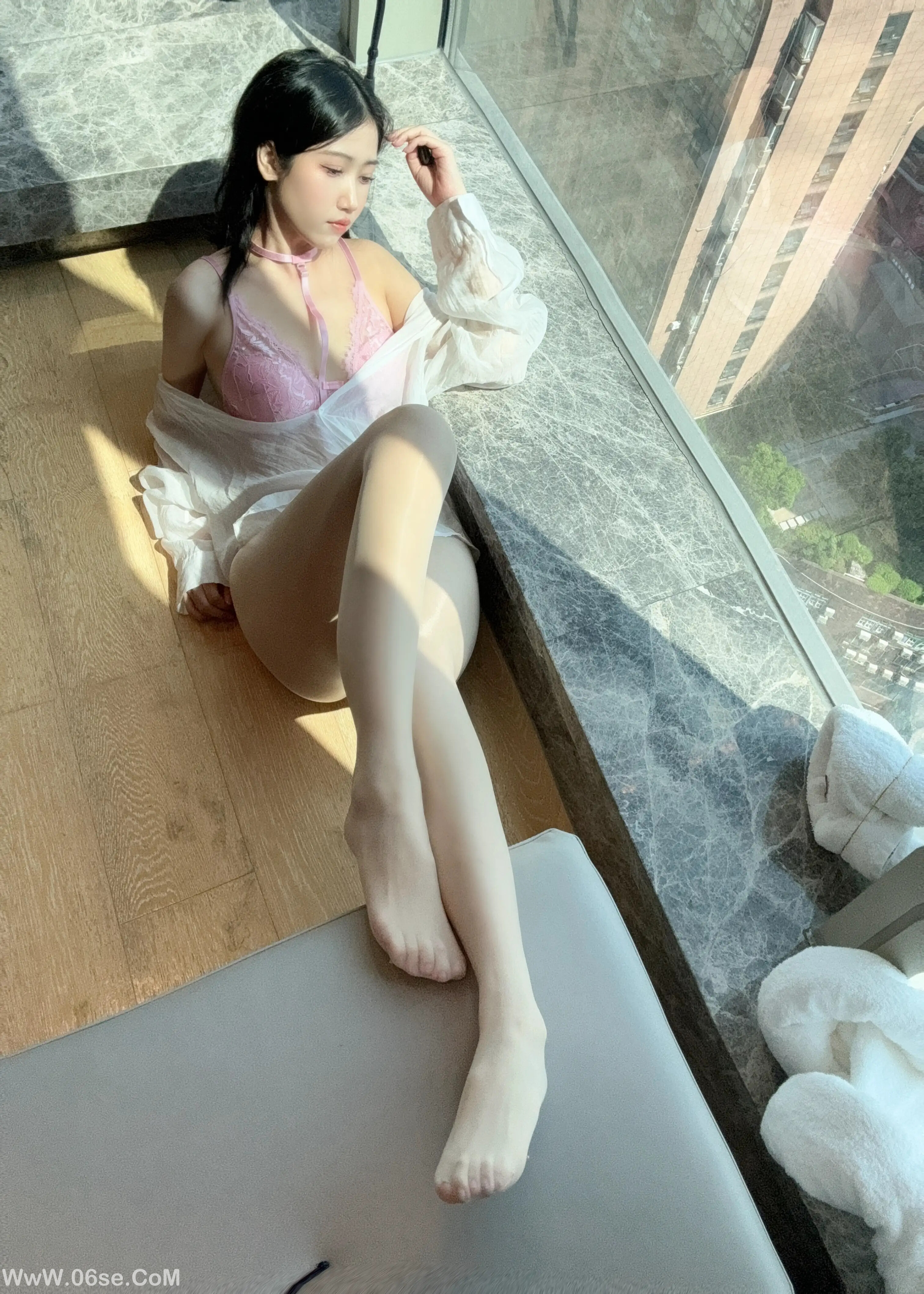 图片[20]-不呆猫 – 粉色衬衣女友-六色网
