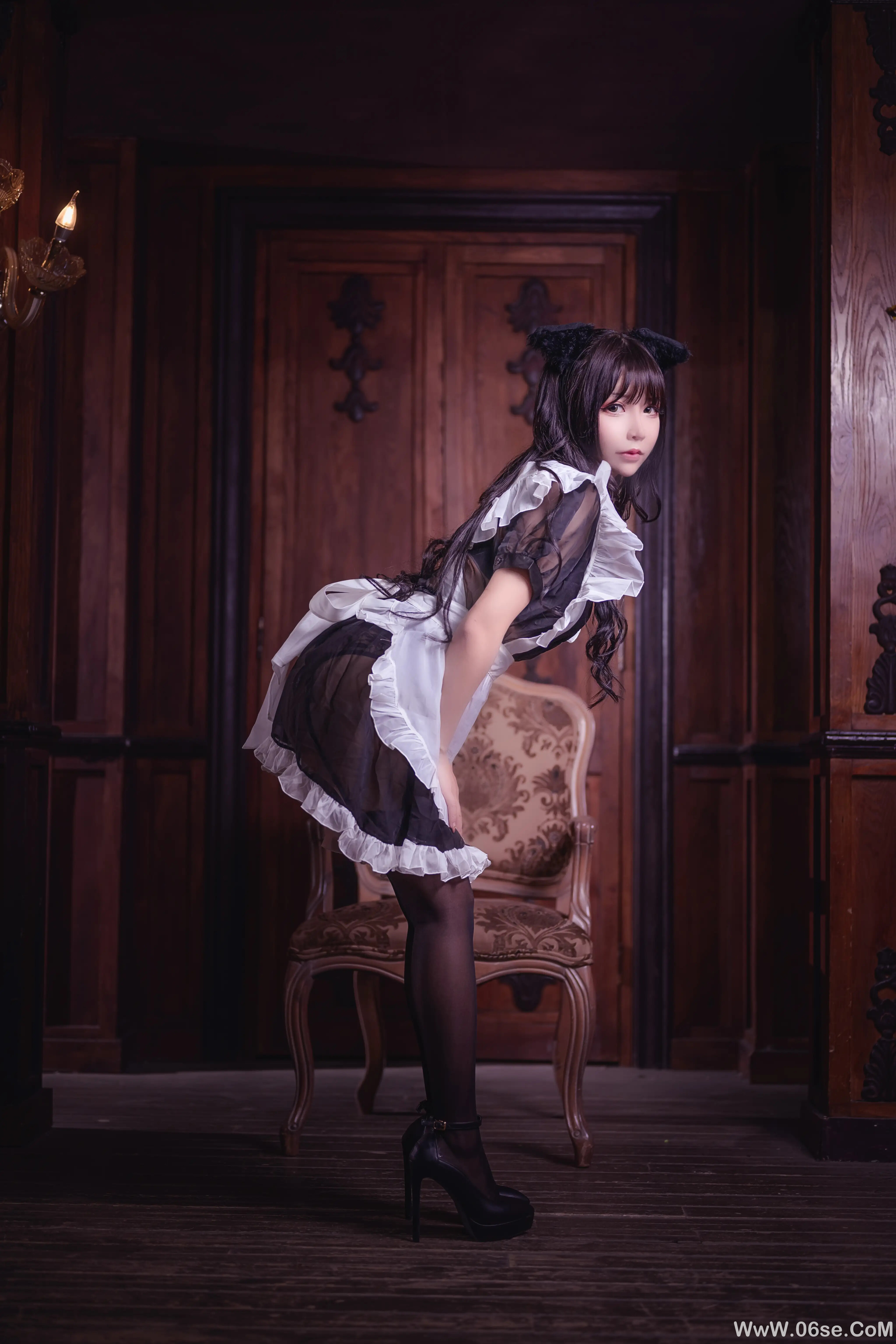 图片[13]-抱走莫子 – 黑丝猫咪小女仆-六色网