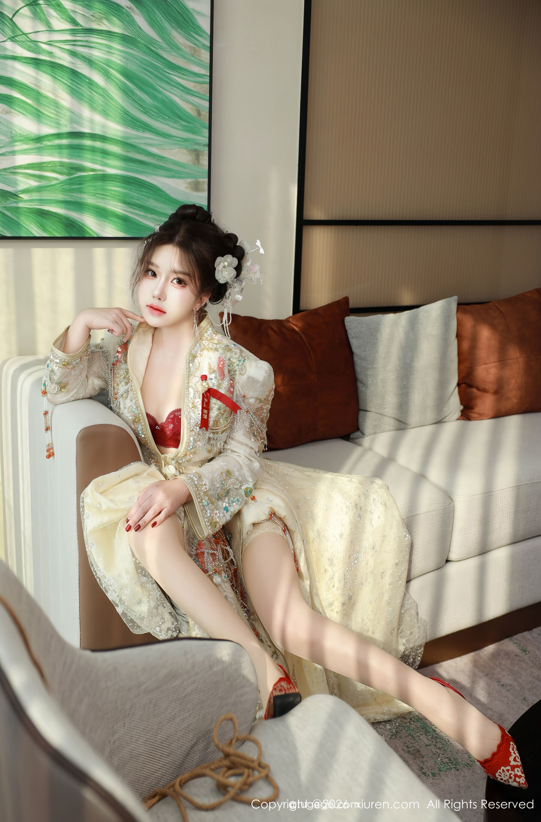 图片[2]-秀人网 – NO.11220 – 小薯条nienie [57P]-六色网