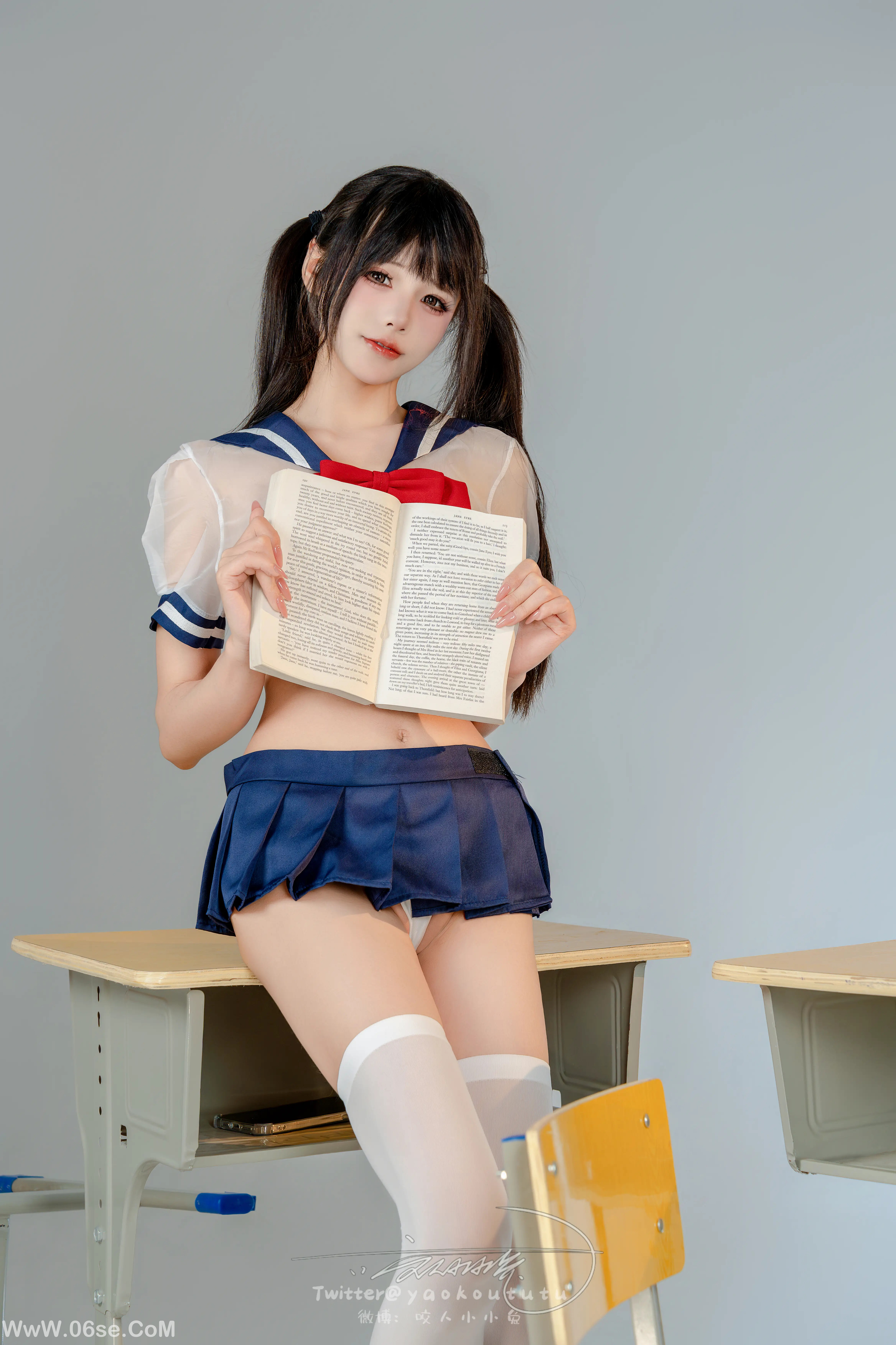 图片[7]-咬一口兔娘 辣妹学院-六色网