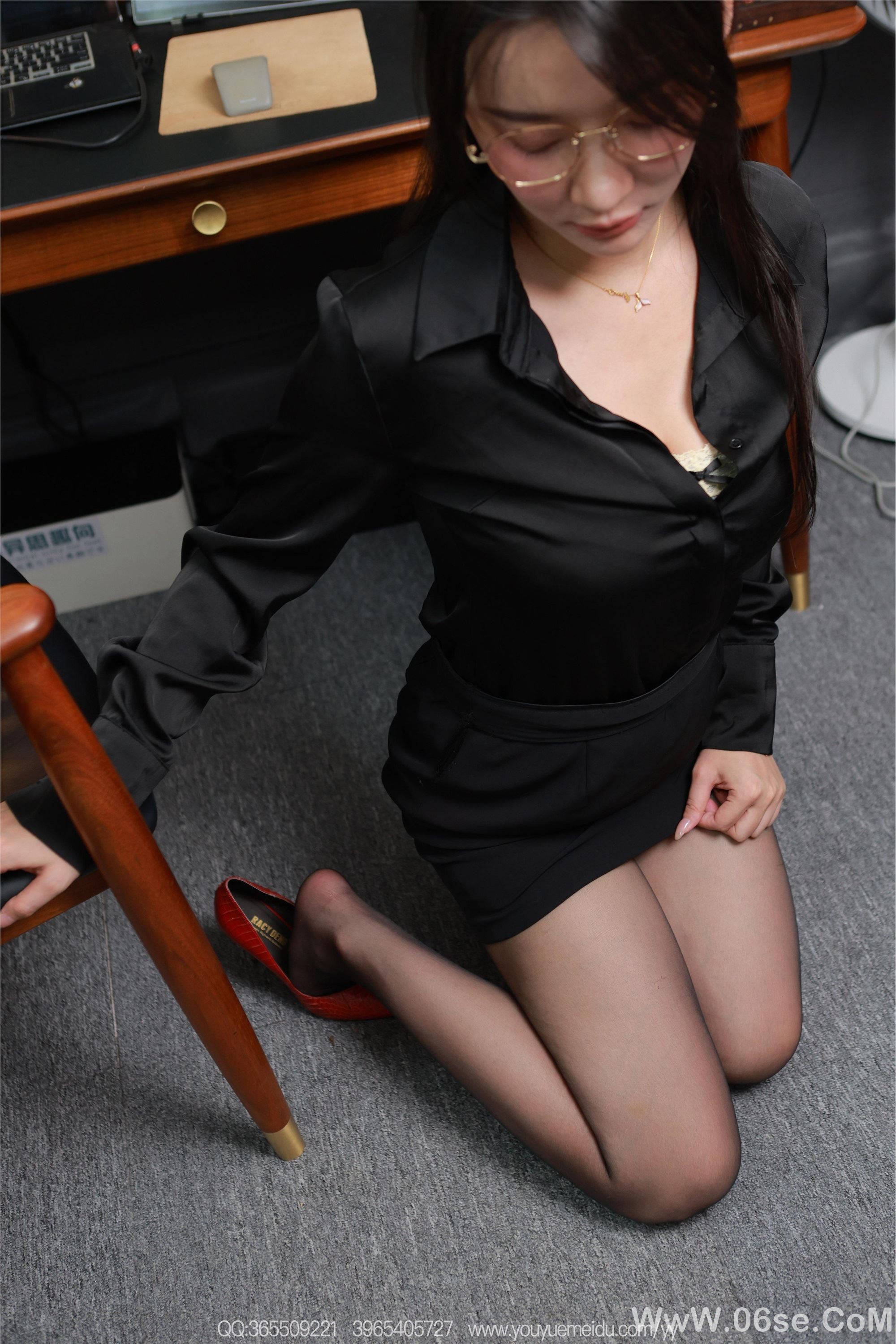 图片[4]-IESS异思趣向 2025.07.09 丝享家 2101 秋秋黑衣尤物[89P]-六色网