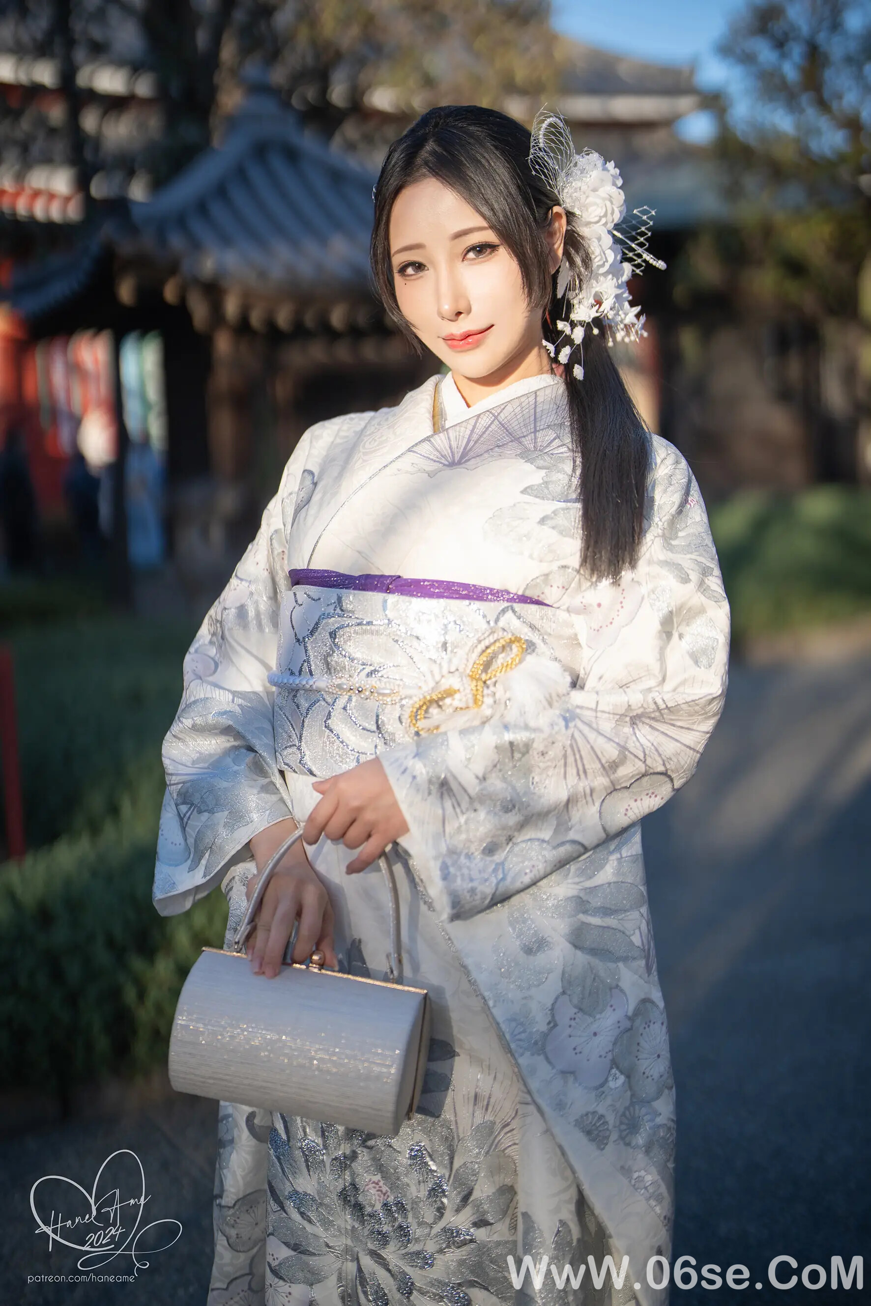 图片[30]-雨波-Original 2024 New year Silver Kimono-六色网