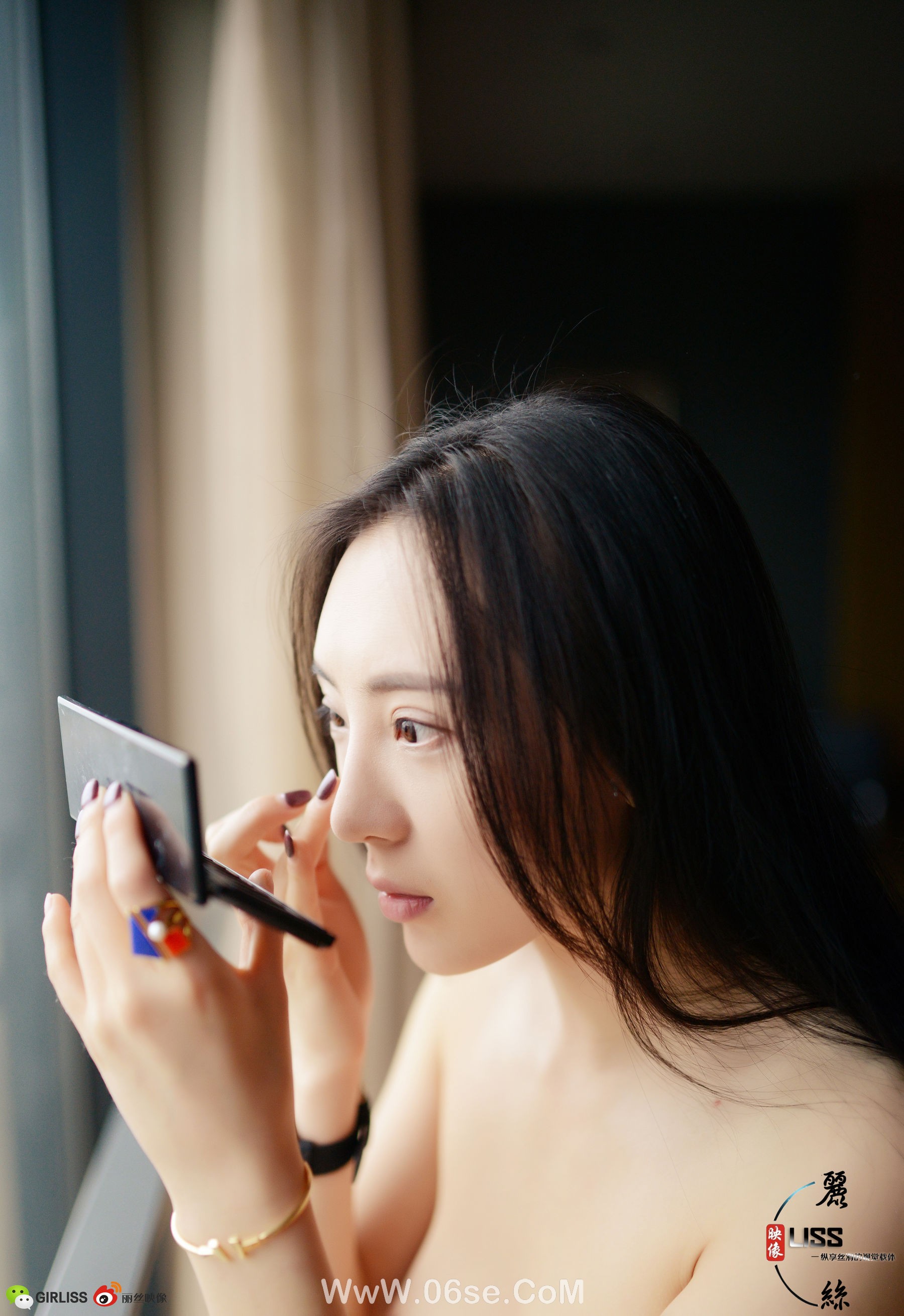 图片[25]-[丽丝映像GIRLISS] – 你的微笑 [100P]-六色网