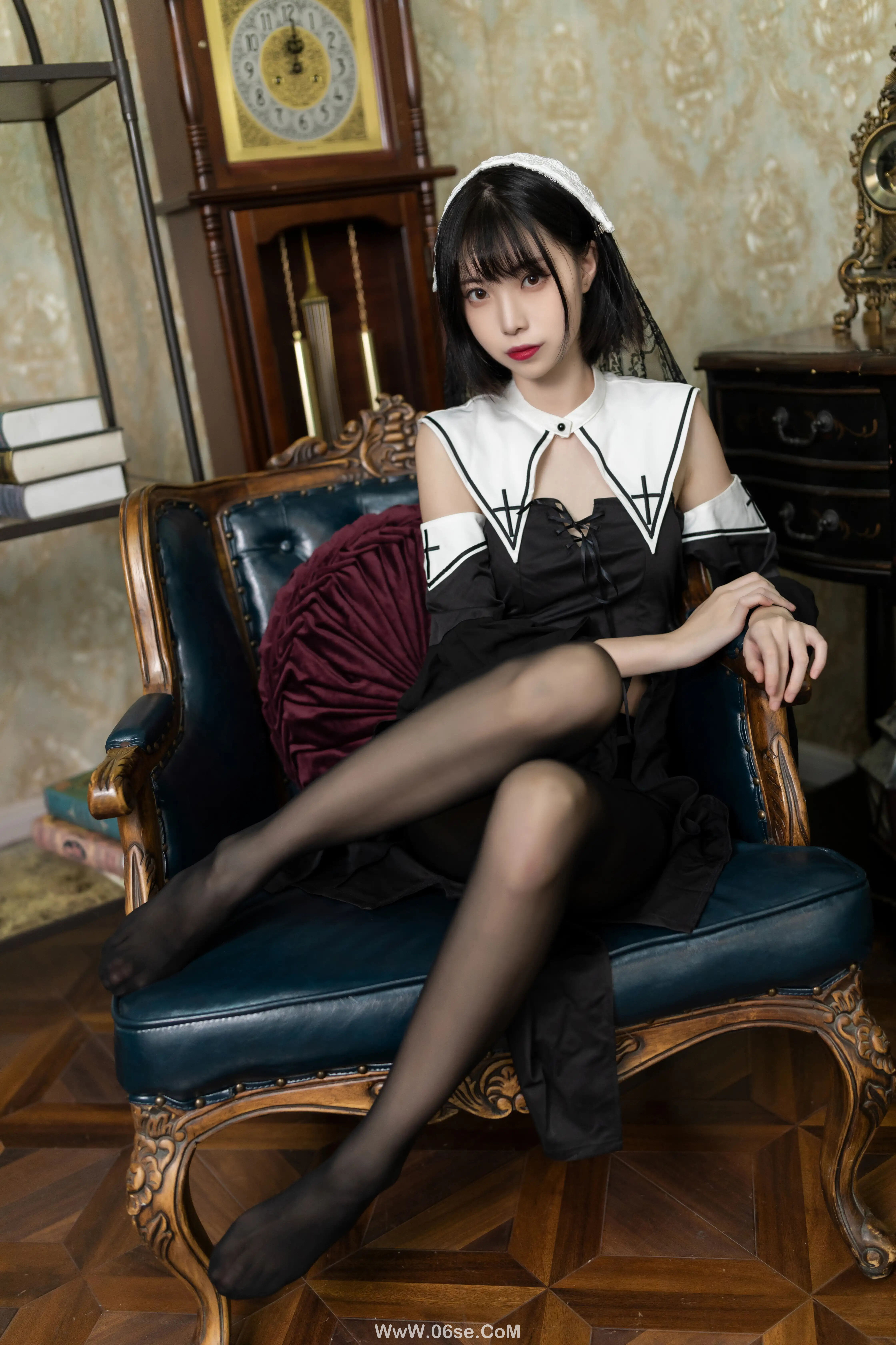 图片[15]-许岚LAN 暗黑修女-六色网