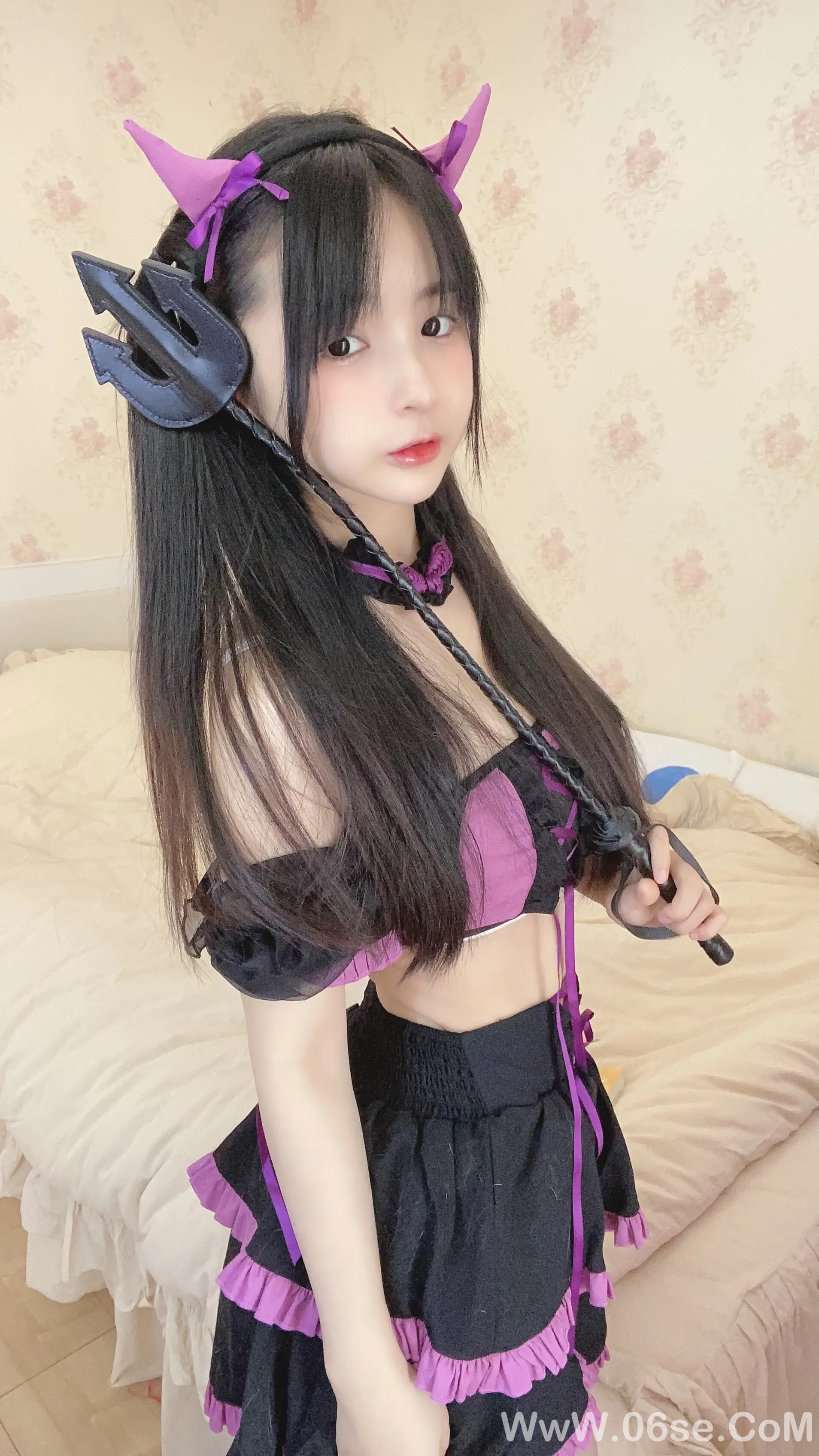 图片[39]-桜井宁宁 万圣节小恶魔-六色网