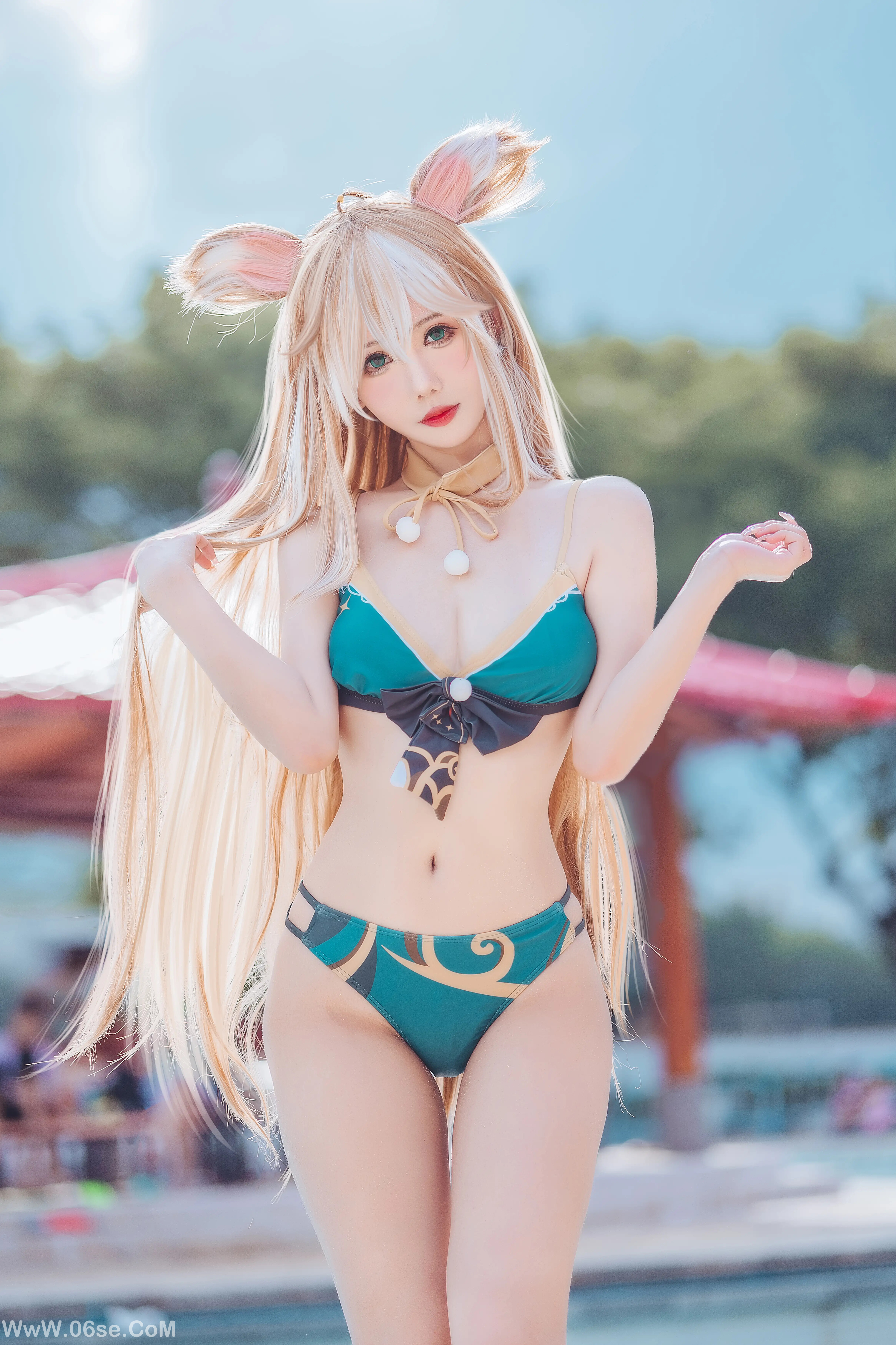 图片[12]-仙女月 泽月希娜小姐泳装-六色网