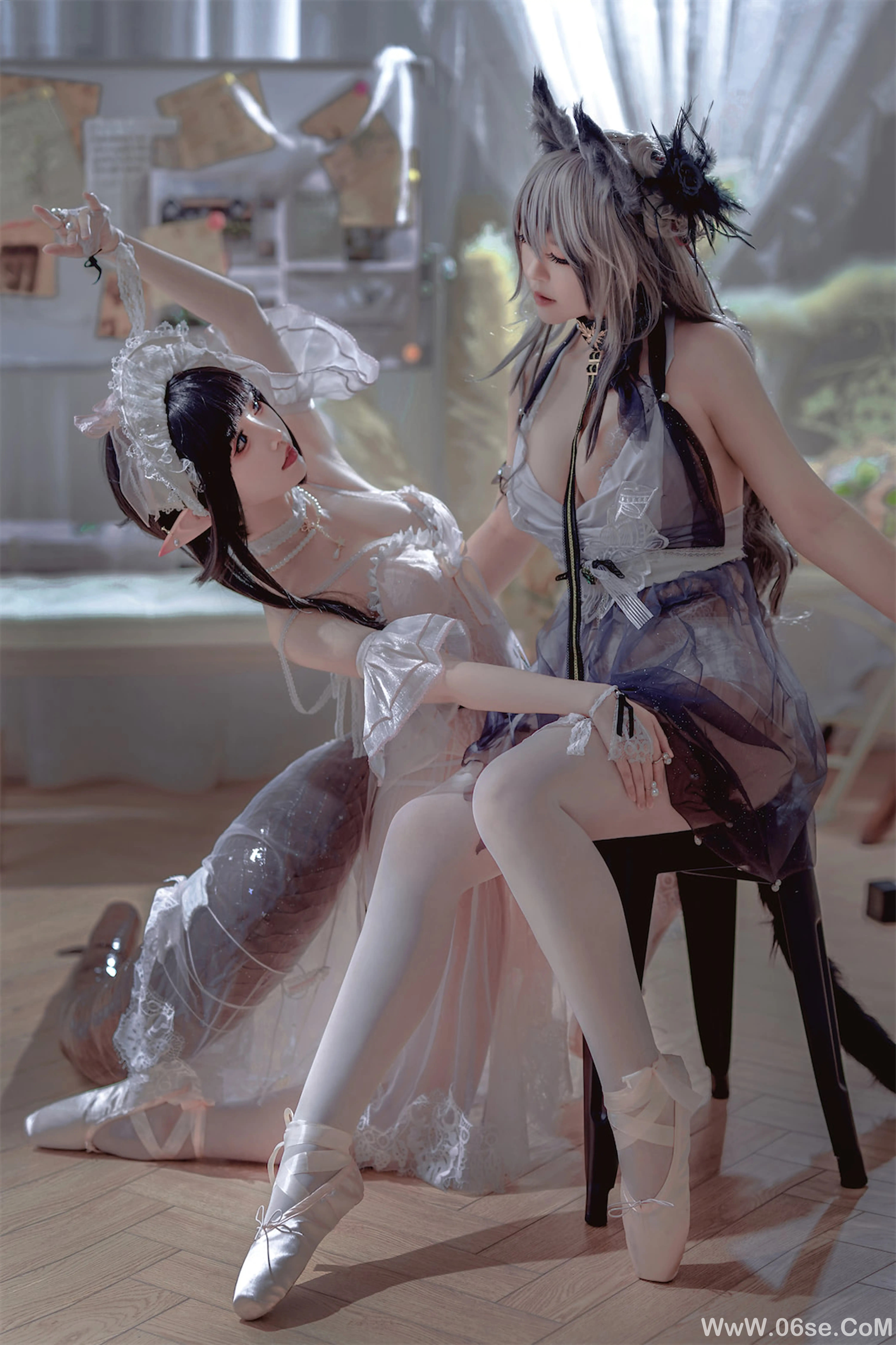图片[18]-半半子 – Arknights 黑x森蚺バレエ (&面饼仙儿)-六色网