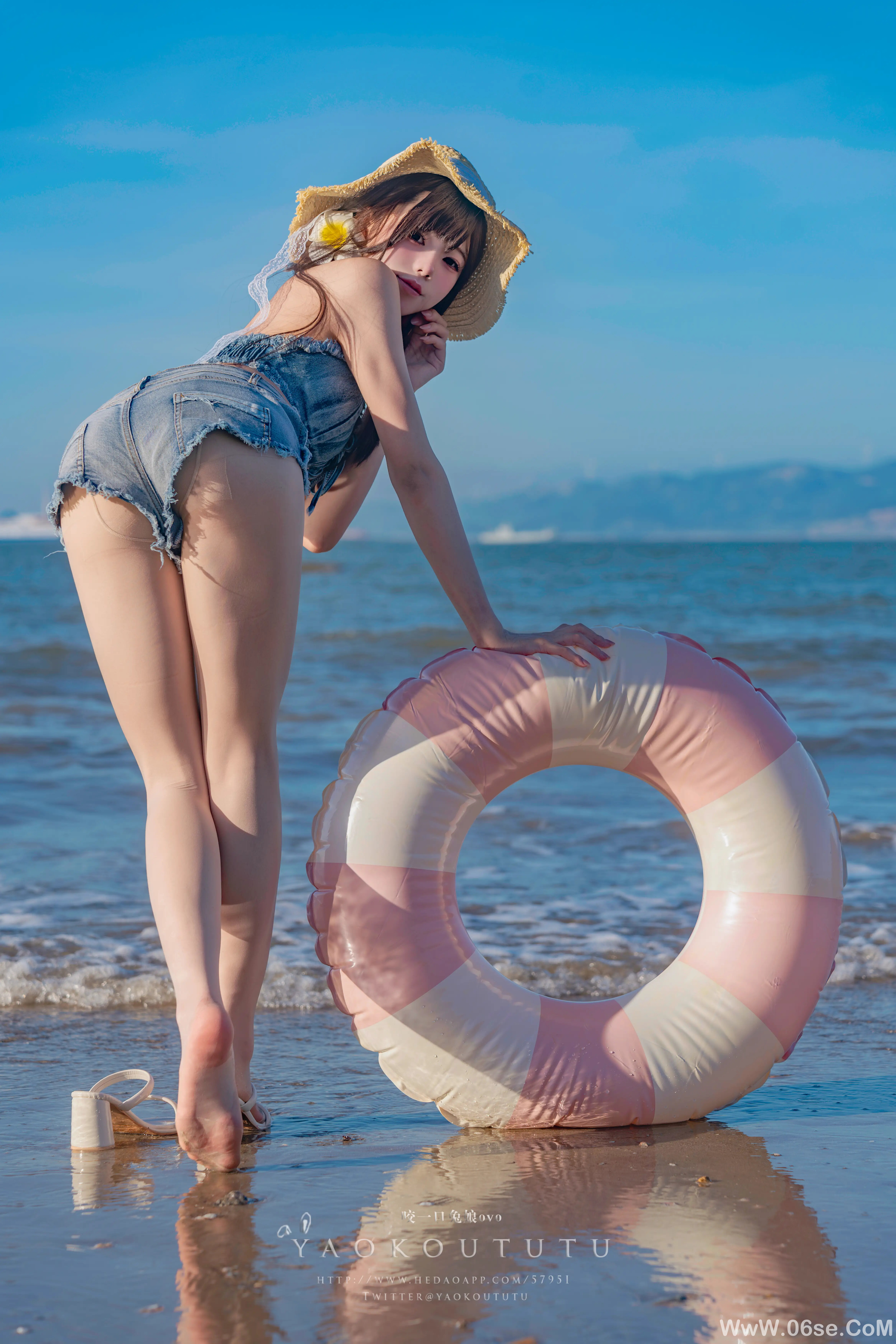 图片[7]-咬一口兔娘 海の夏日-六色网