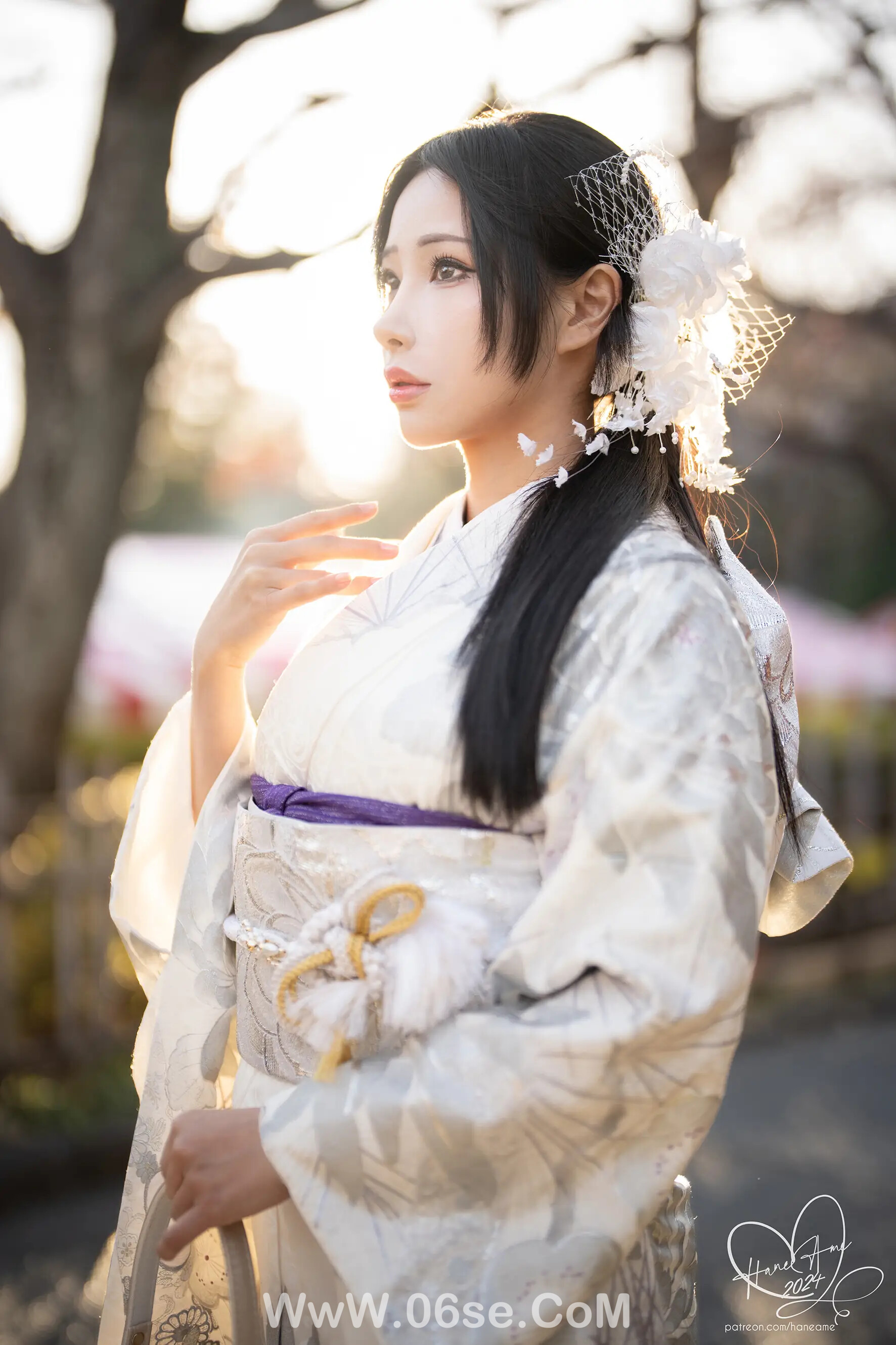 图片[15]-雨波-Original 2024 New year Silver Kimono-六色网