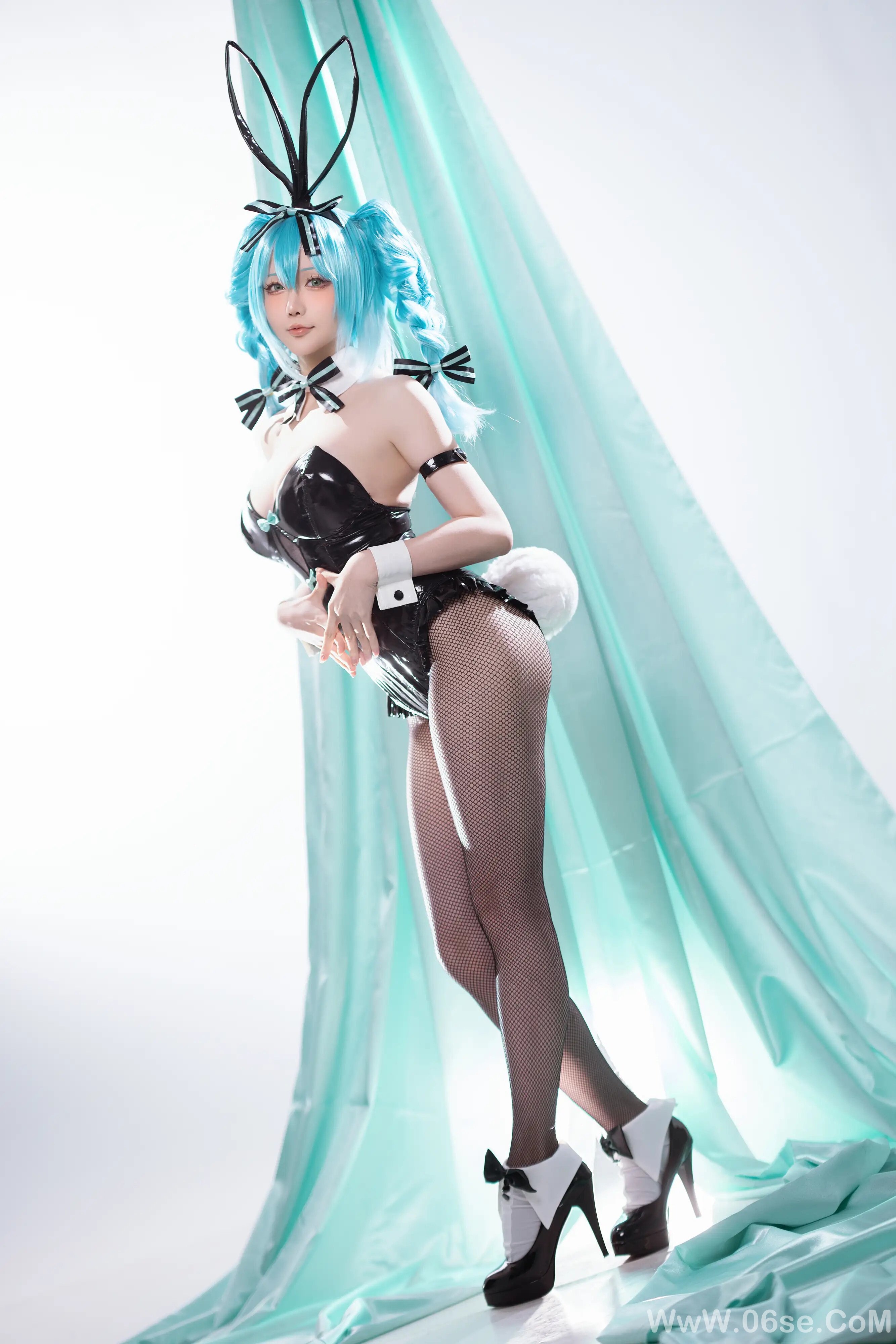 图片[6]-星之迟迟 初音未来 兔女郎-六色网