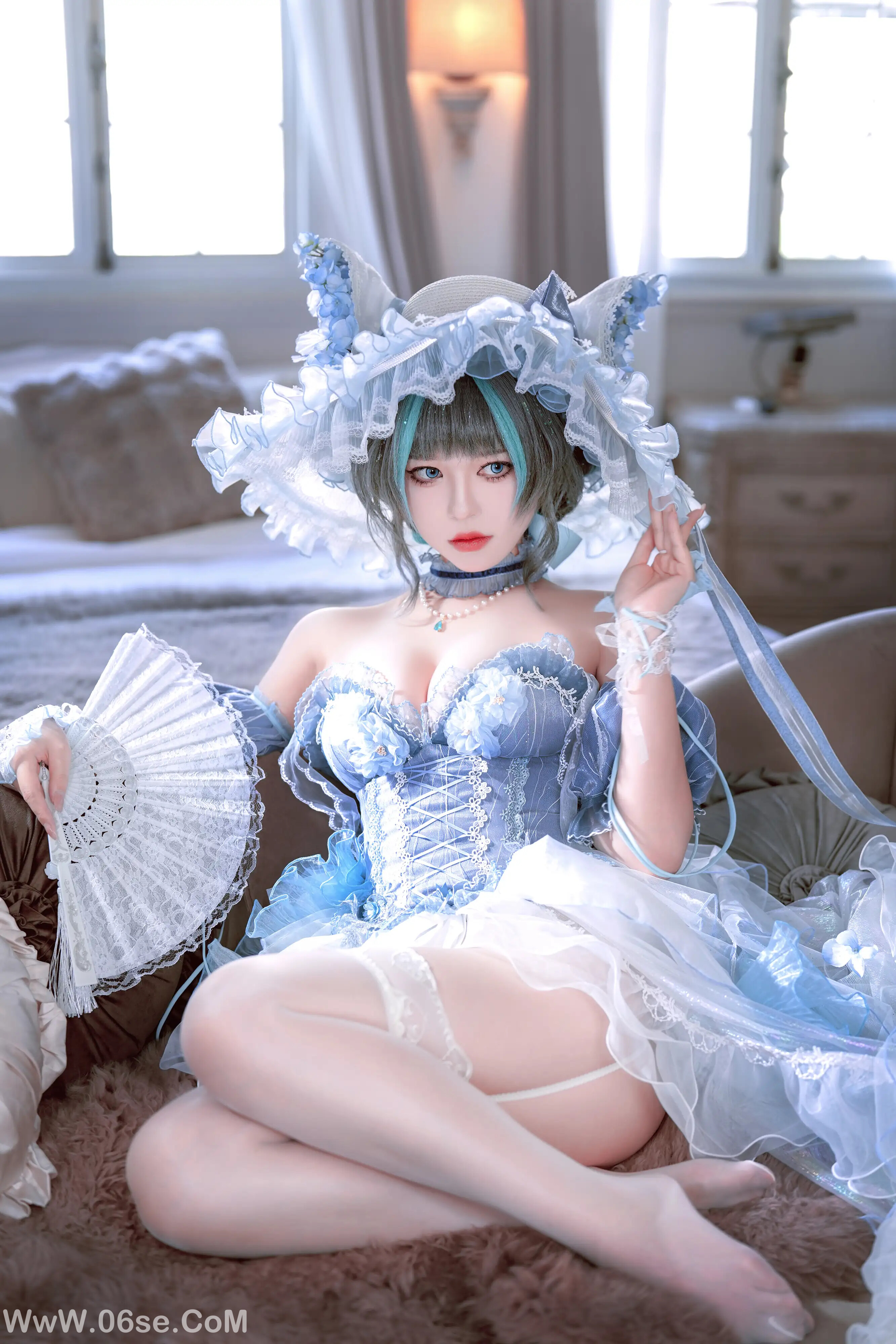 图片[20]-半半子 – 碧蓝航线 柴郡 废稿礼服-六色网