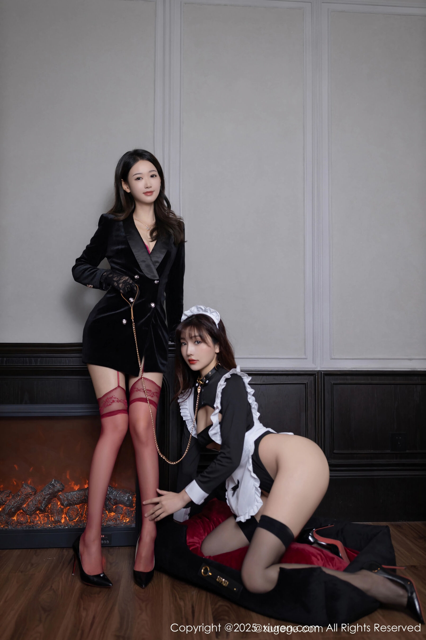 图片[2]-[Xiuren秀人网] 2025.09.30 NO.10837 陆萱萱 唐安琪 模特合集[62P]-六色网