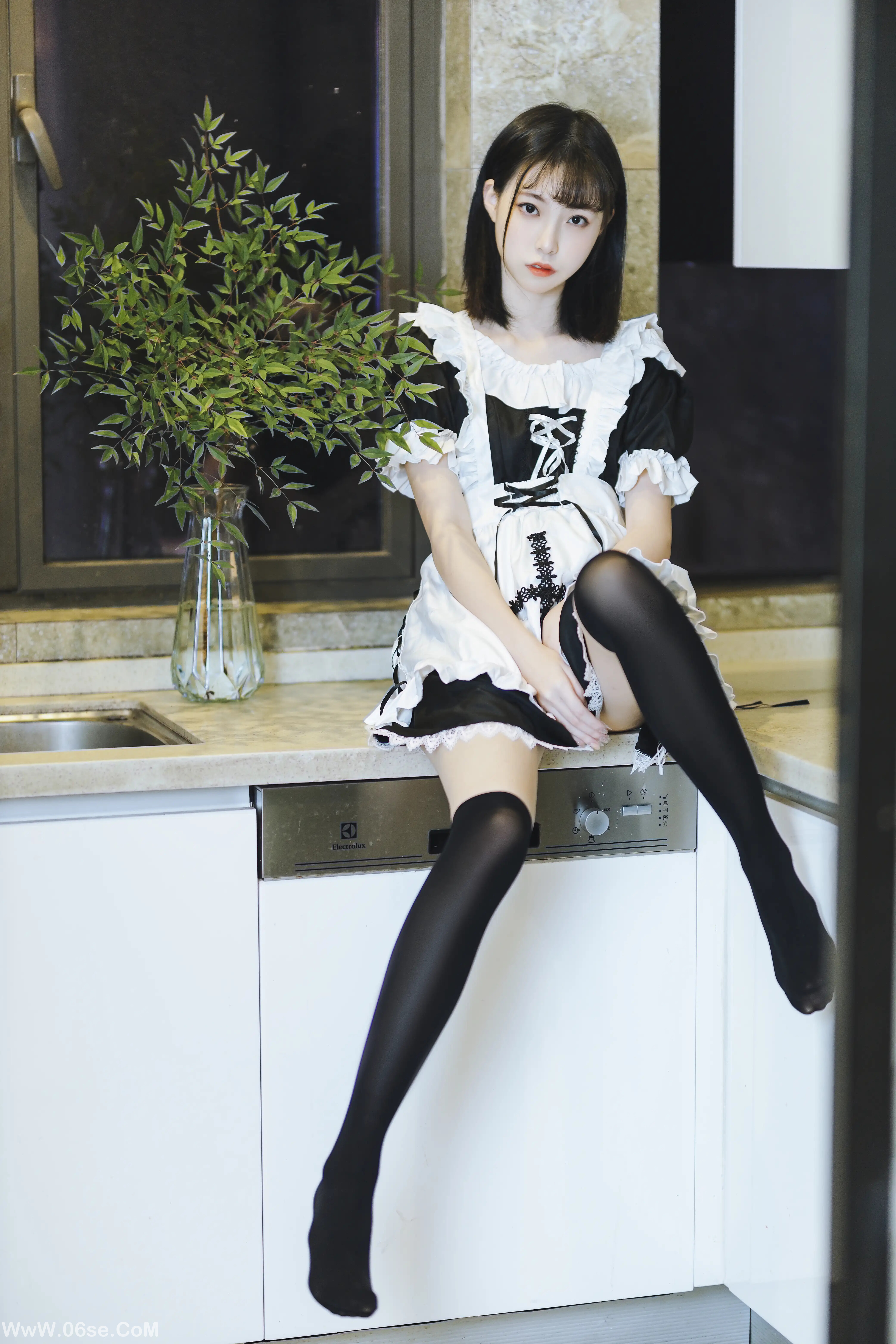 图片[17]-许岚LAN 短裙女仆-六色网