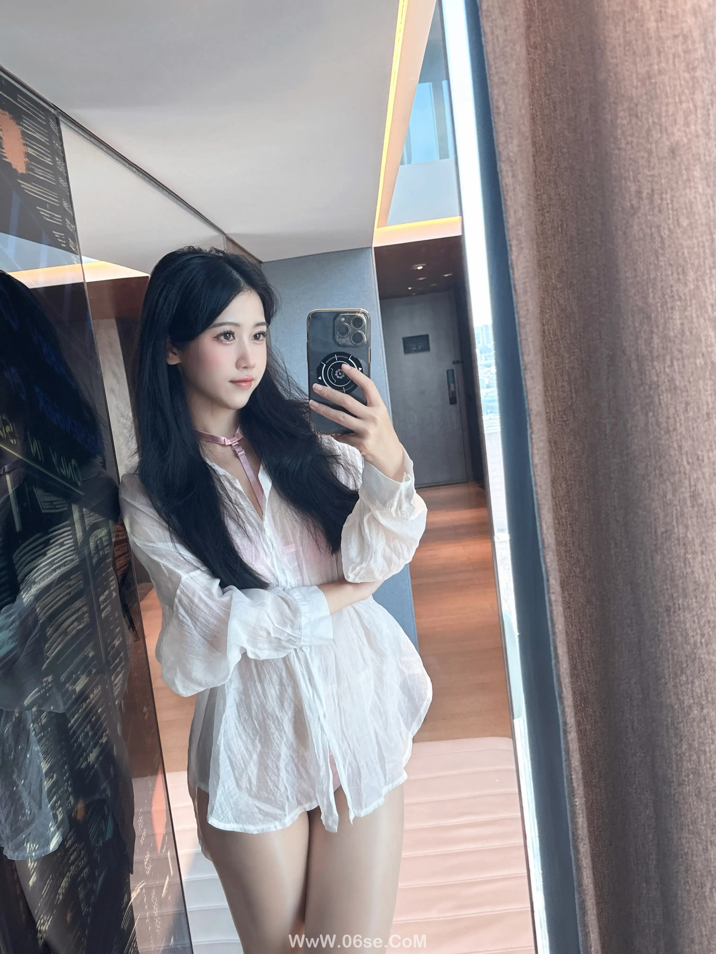 图片[58]-不呆猫 – 粉色衬衣女友-六色网