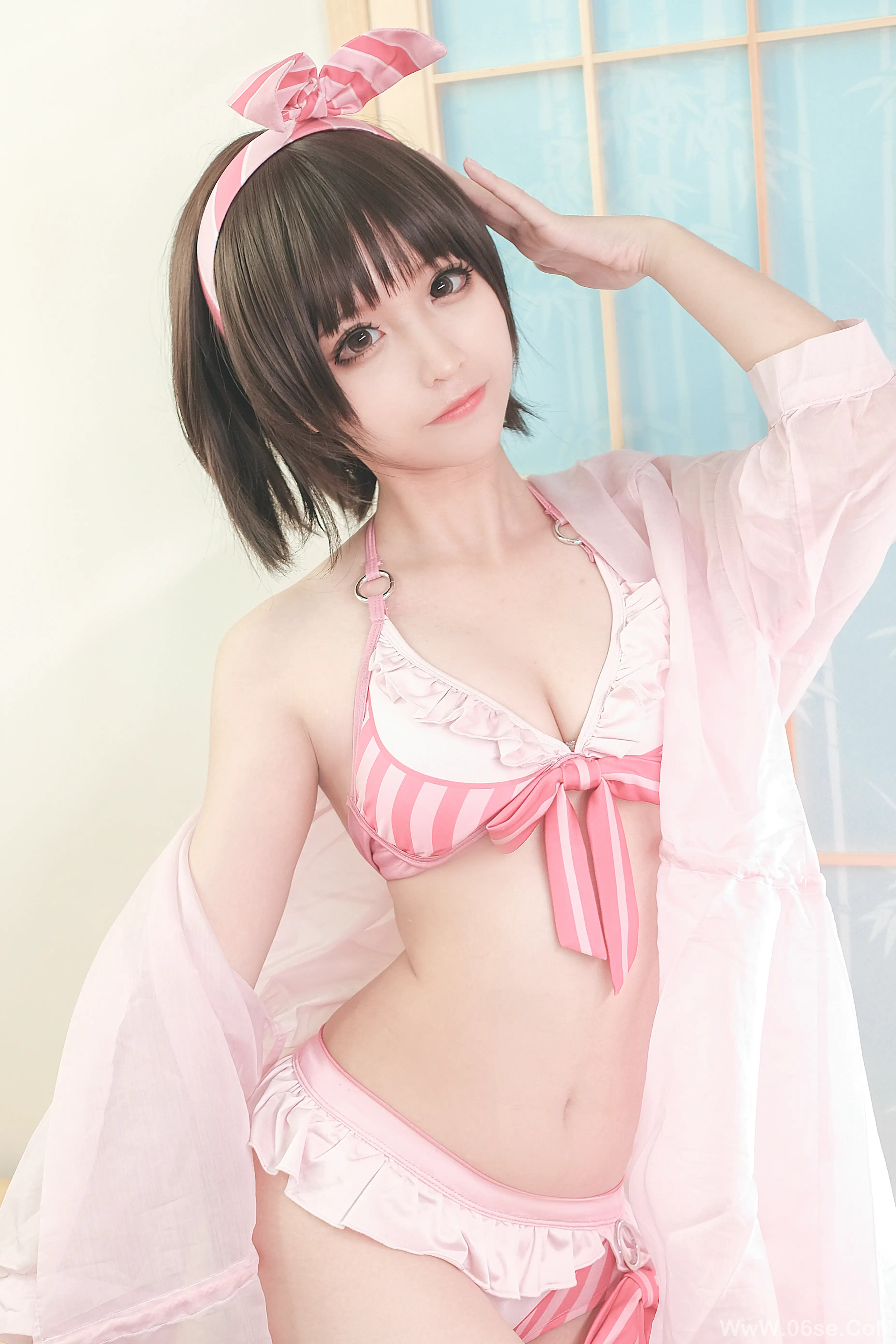 图片[20]-蠢沫沫 – 加藤惠泳装-六色网