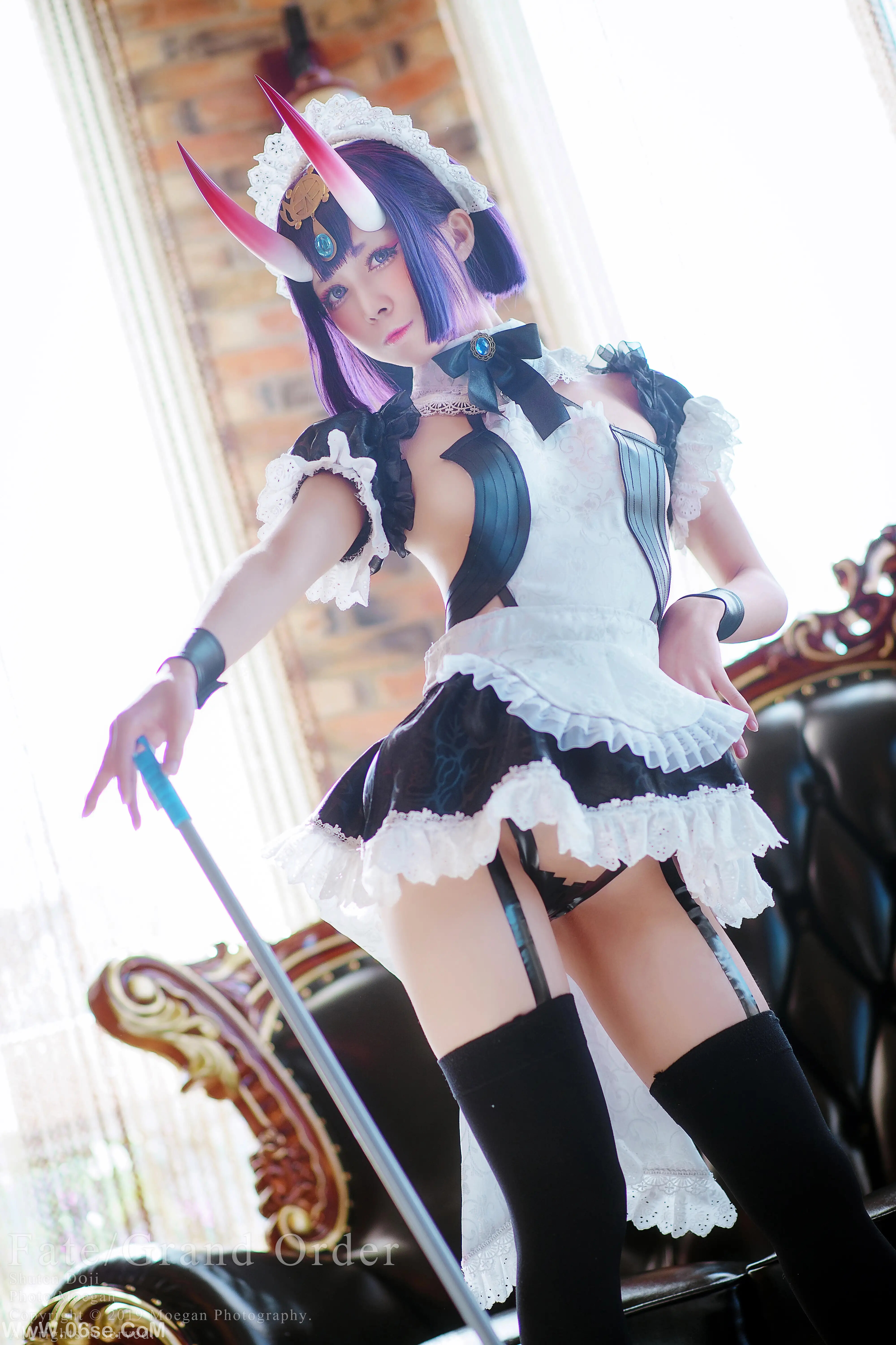 图片[12]-沖田凛花Rinka – Fate Grand Order 酒呑童子 Maid ver-六色网