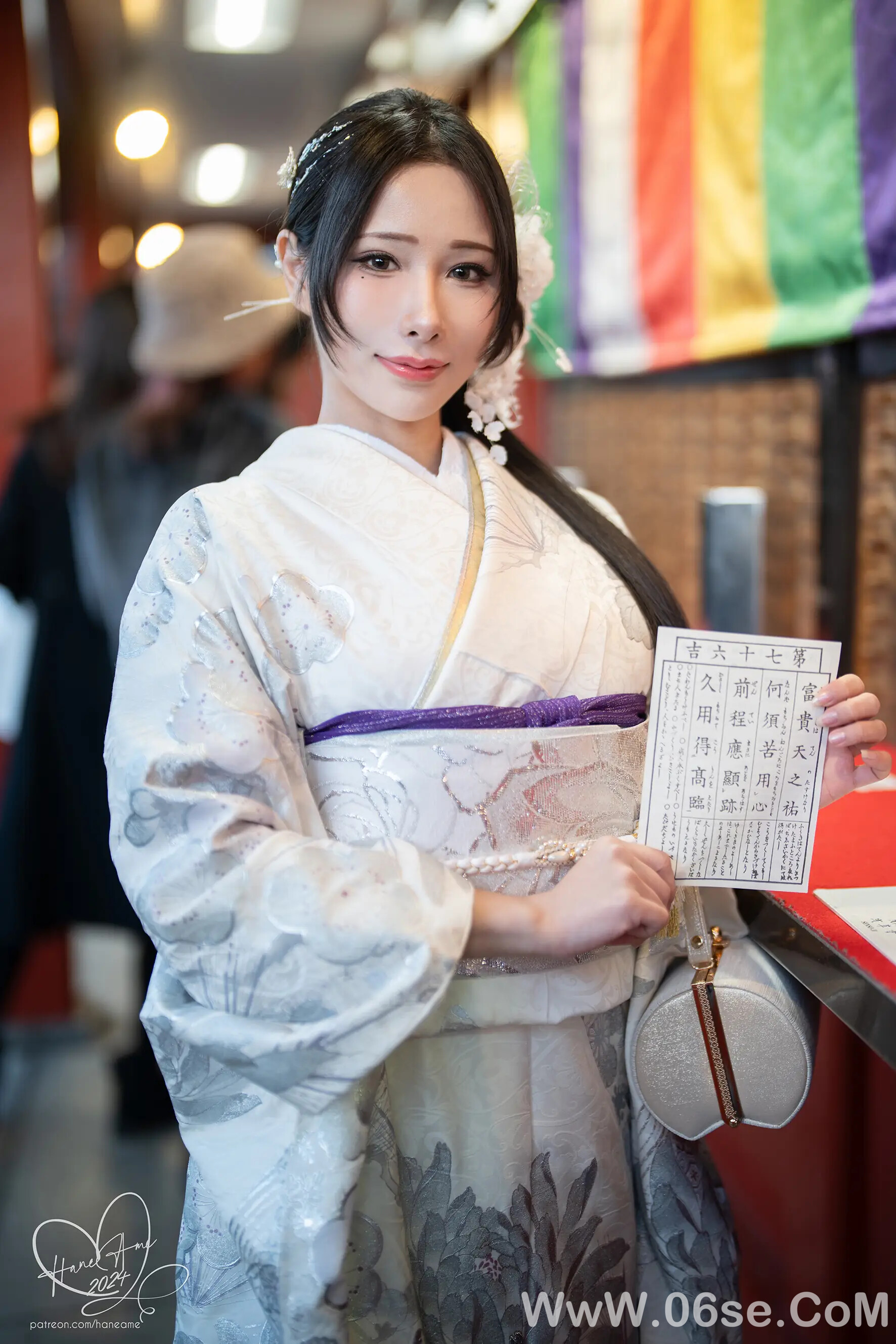 图片[9]-雨波-Original 2024 New year Silver Kimono-六色网