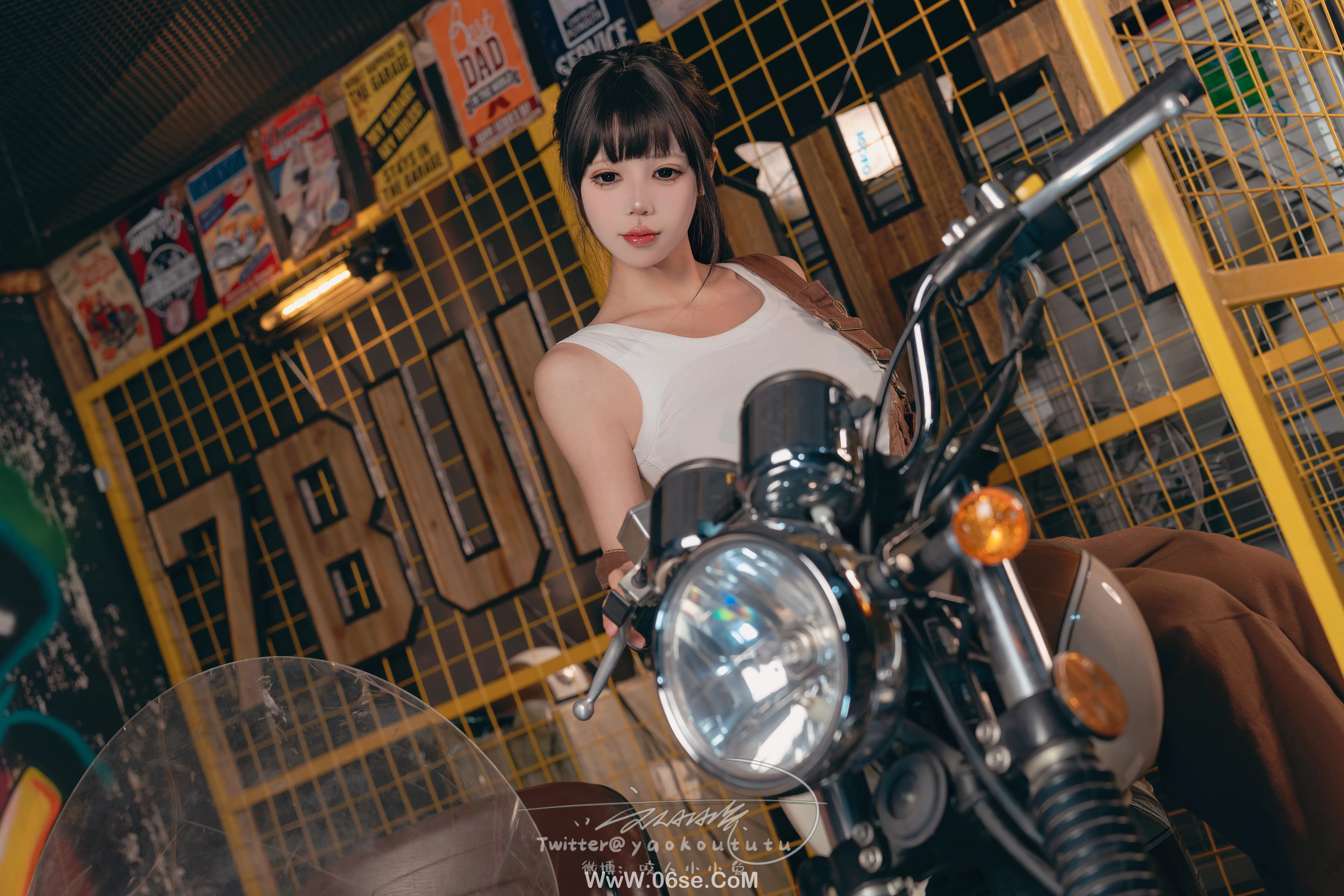 咬一口兔娘 机车修理工-六色网
