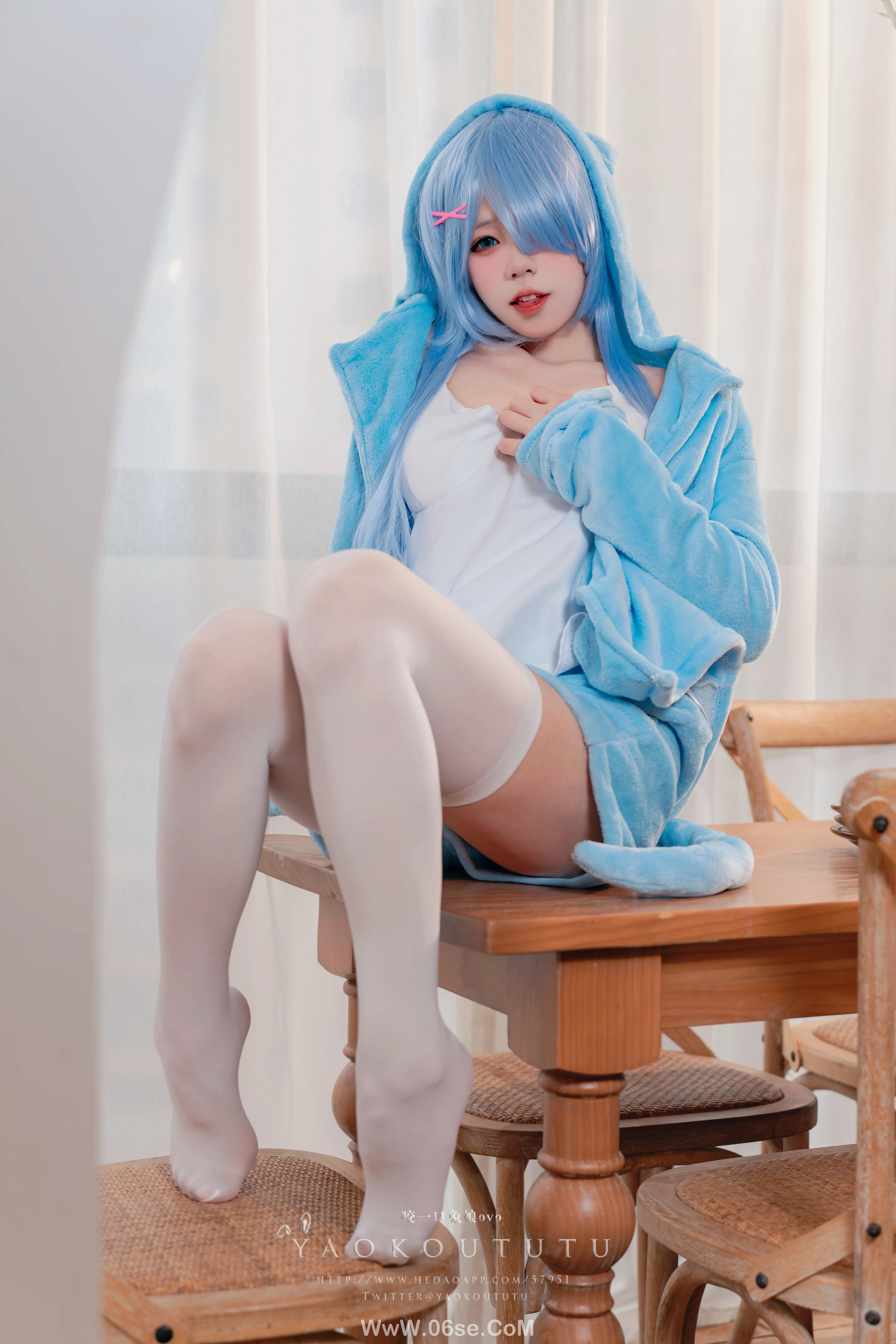 图片[3]-咬一口兔娘 蕾姆喵喵-六色网