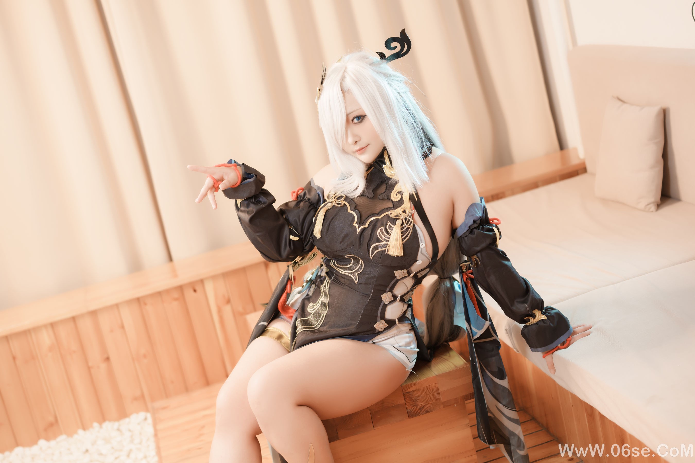 图片[9]-动漫博主 洛璃LoLiSAMA – 申鹤 [52P]-六色网