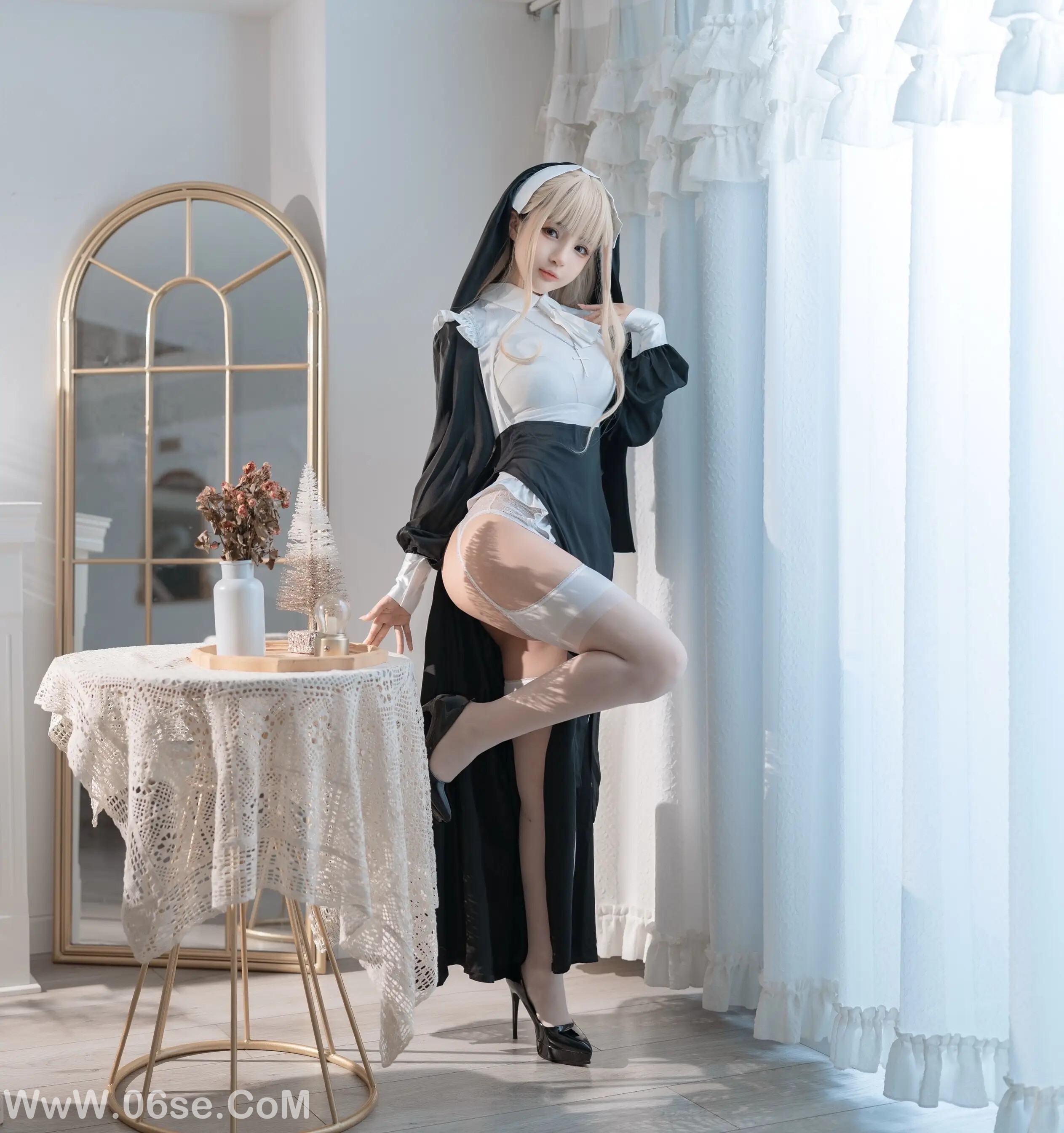图片[3]-桜井宁宁 修女-六色网