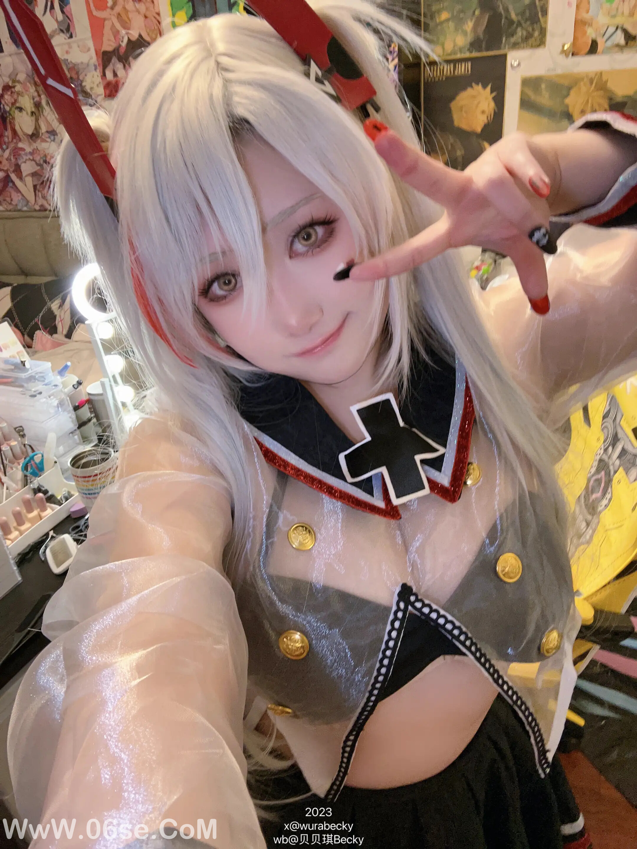 图片[16]-贝贝琪Becky – 碧蓝航线 欧根亲王JK+水着-六色网