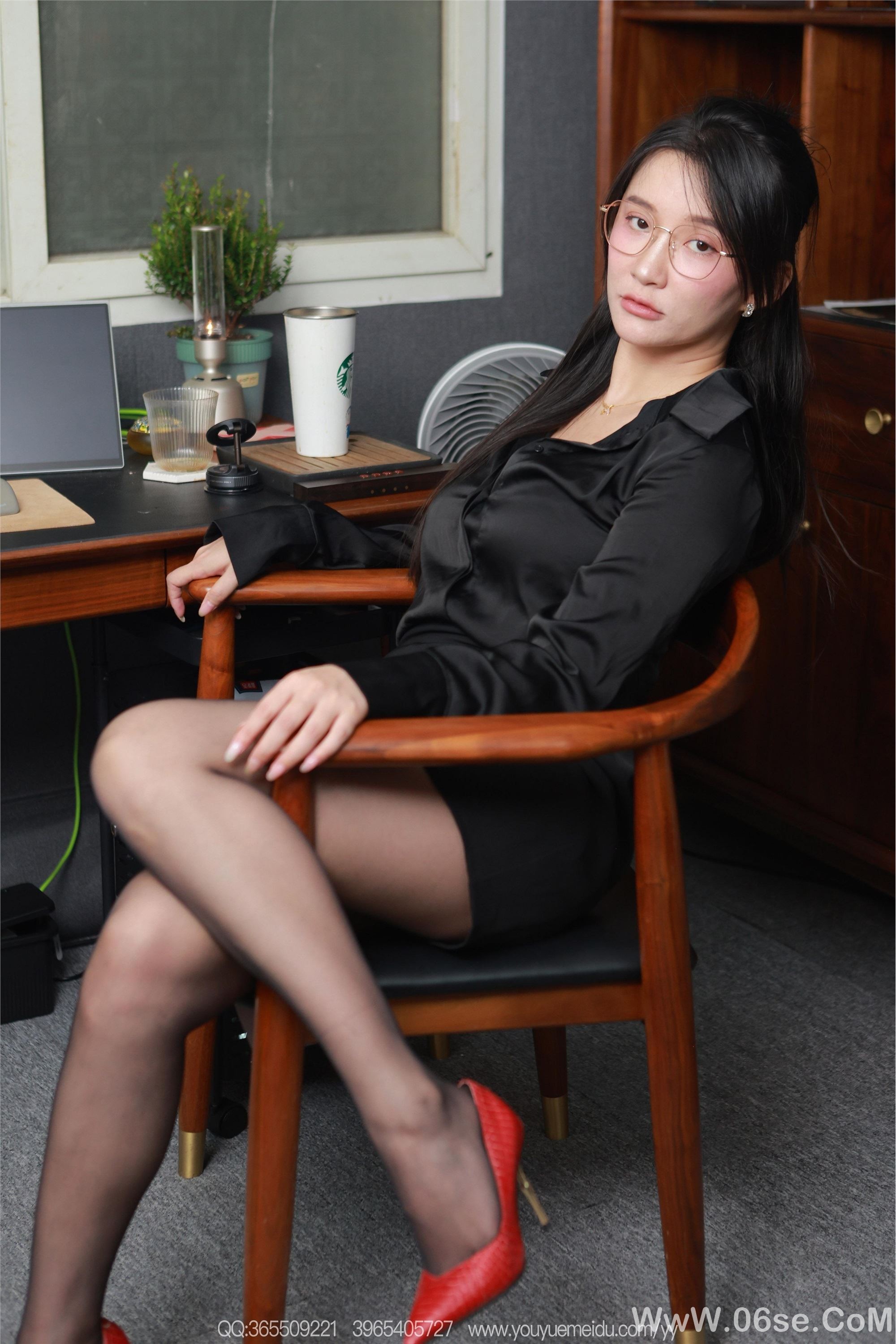 图片[20]-IESS异思趣向 2025.07.09 丝享家 2101 秋秋黑衣尤物[89P]-六色网
