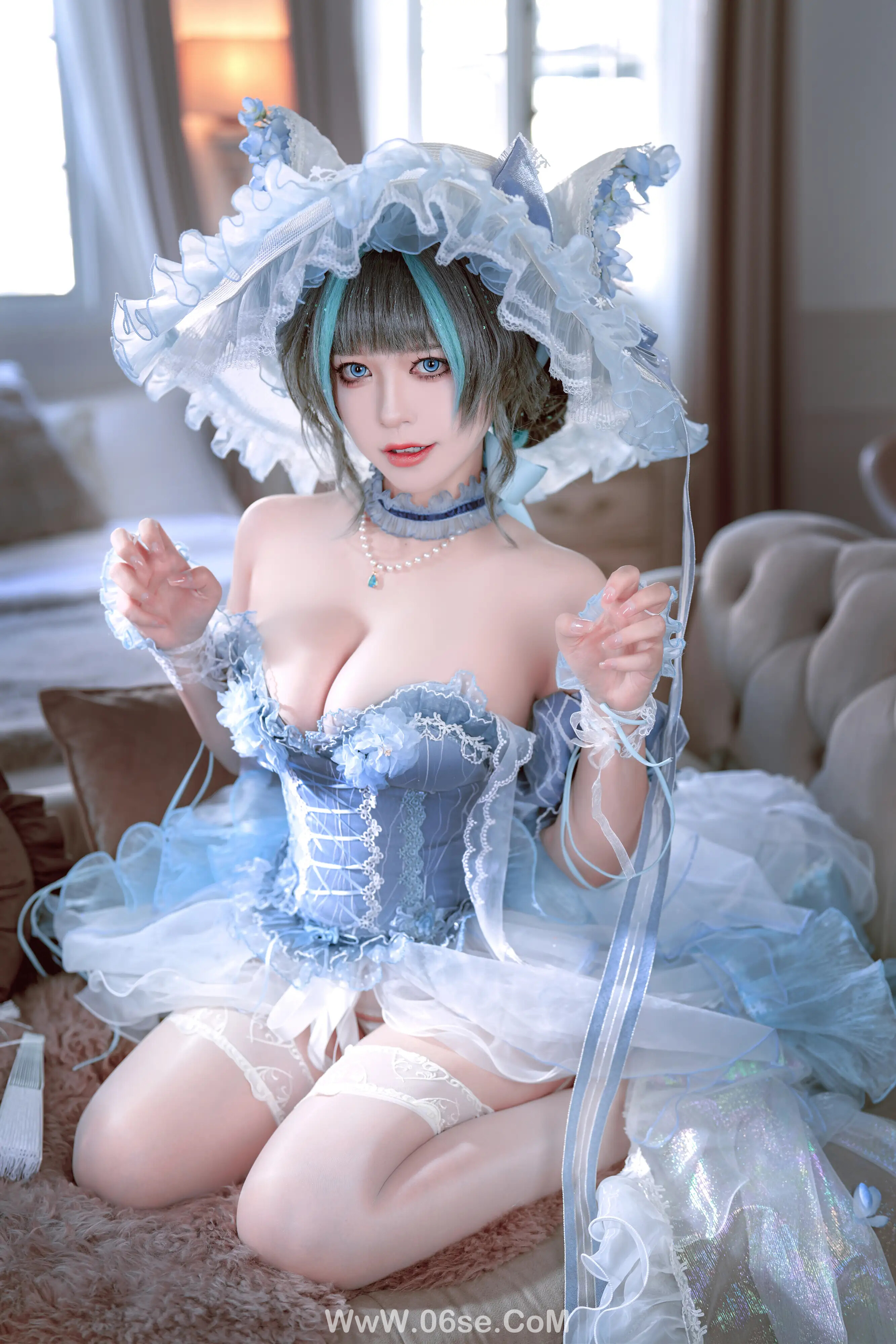 图片[21]-半半子 – 碧蓝航线 柴郡 废稿礼服-六色网