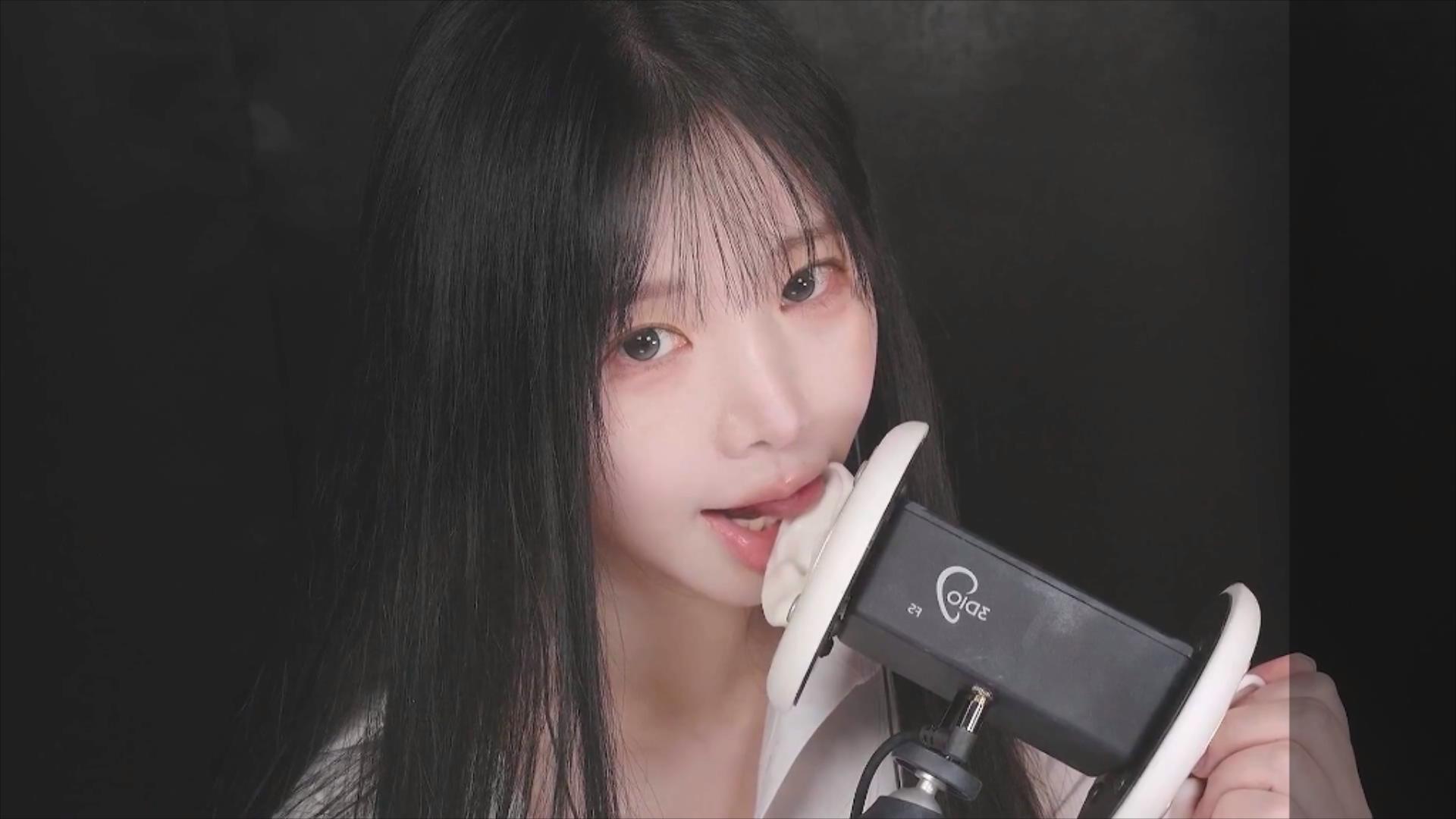 【在线播放】雨天通勤回家，你的专属女友（舔耳朵、呼吸、亲吻）-asmr小喵
